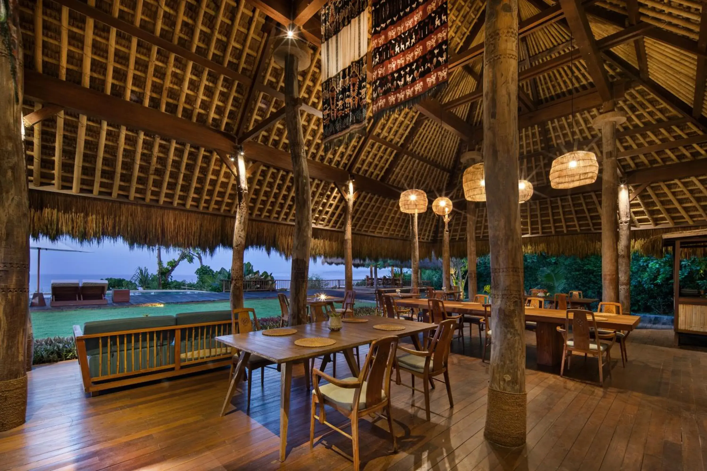 Restaurant/places to eat in Lelewatu Resort Sumba Restaurant/places to eat in Lelewatu Resort Sumba