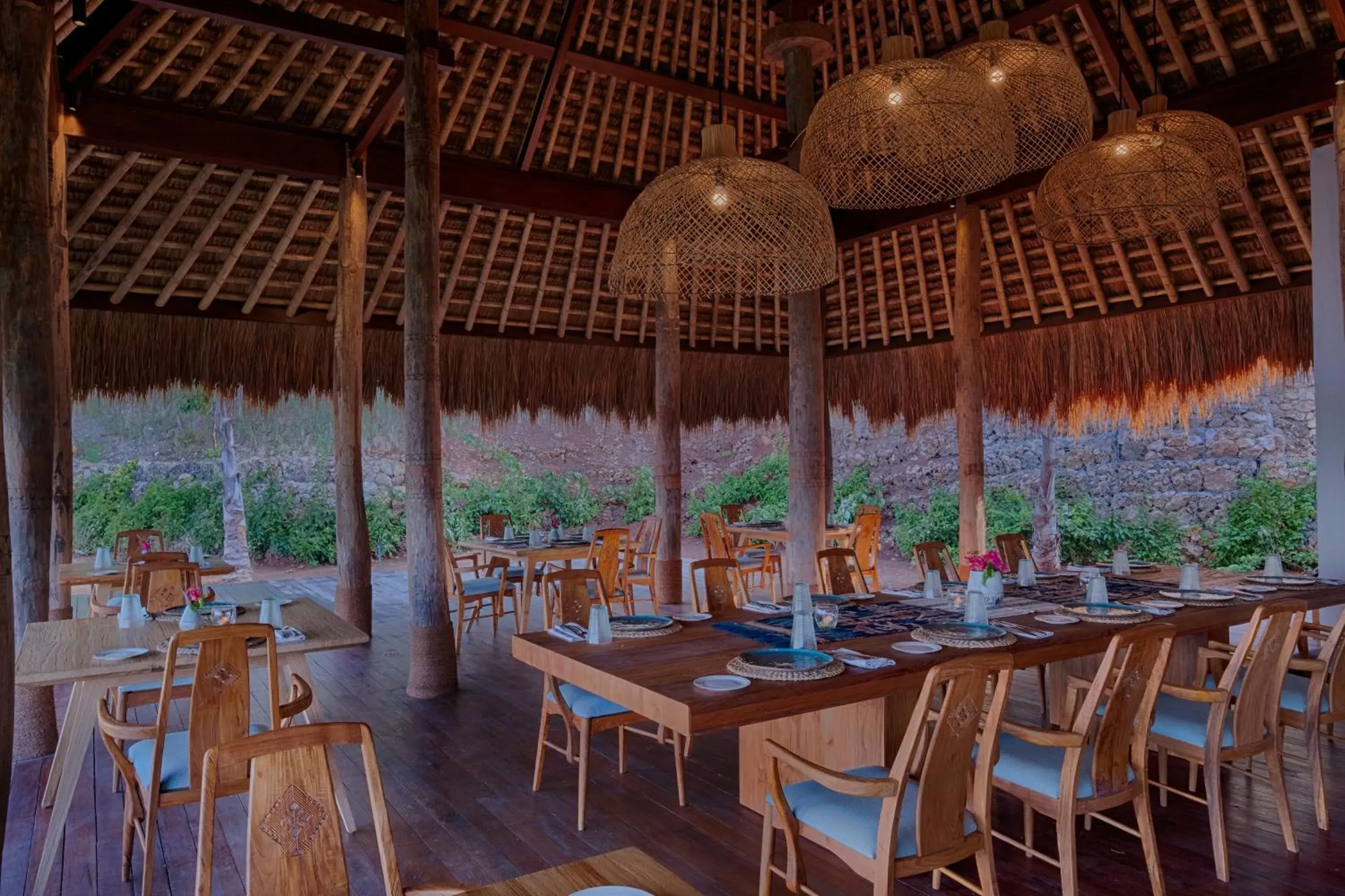 Restaurant/places to eat in Lelewatu Resort Sumba Restaurant/places to eat in Lelewatu Resort Sumba
