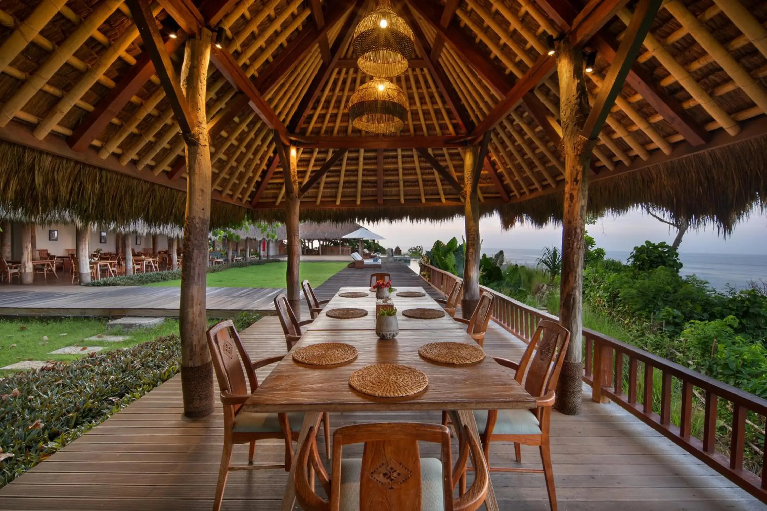 Restaurant/places to eat in Lelewatu Resort Sumba Restaurant/places to eat in Lelewatu Resort Sumba