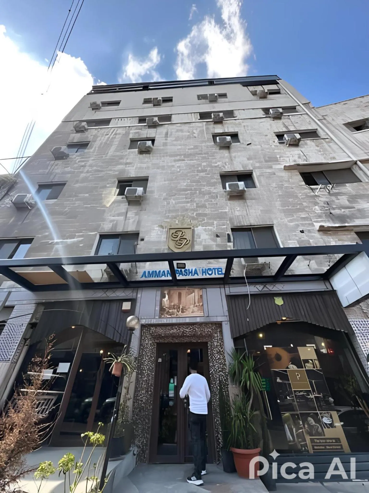 Property building in Amman Pasha Hotel