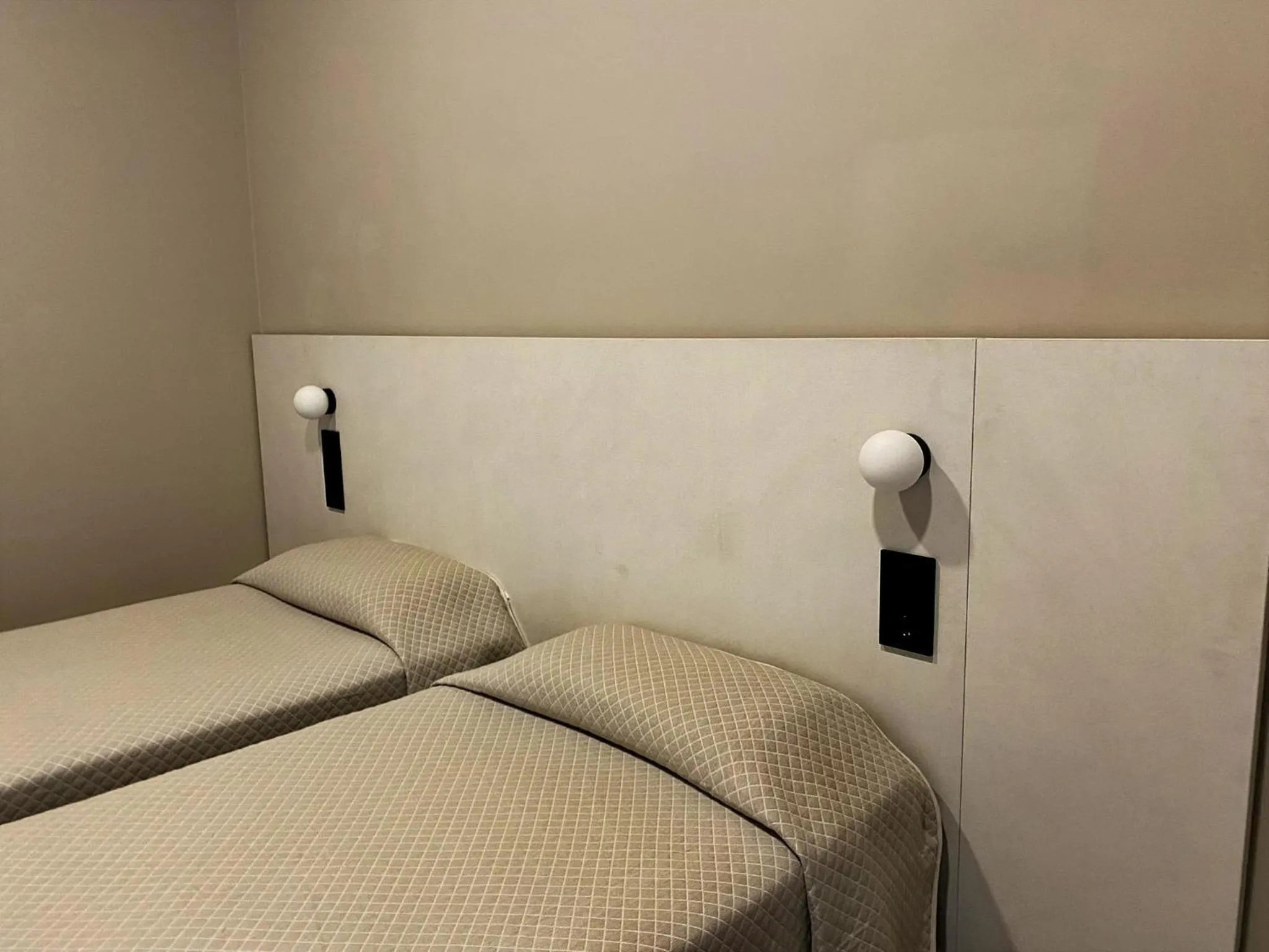 Bed in Pensión Coral