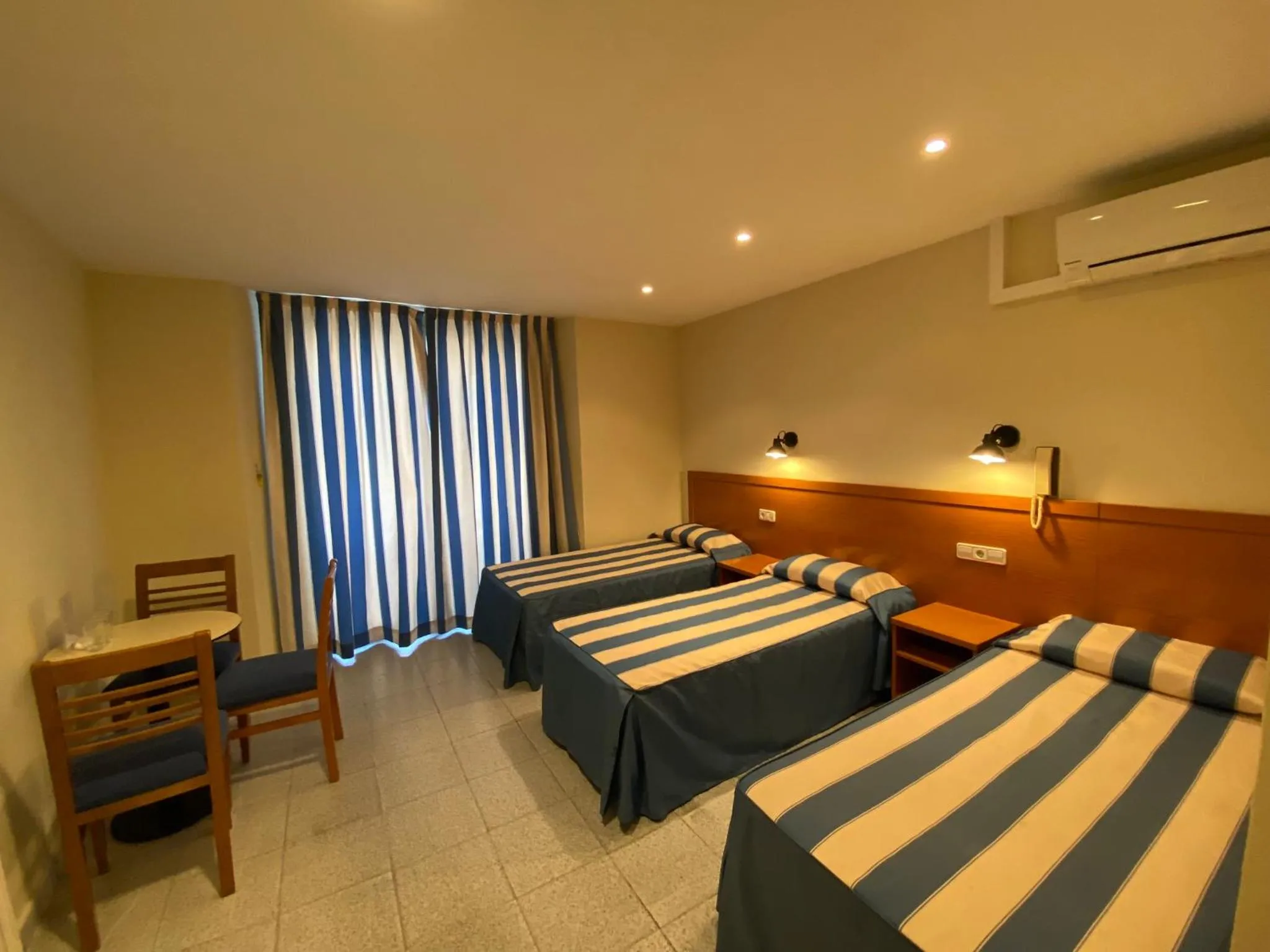 Bed in Pensión Coral