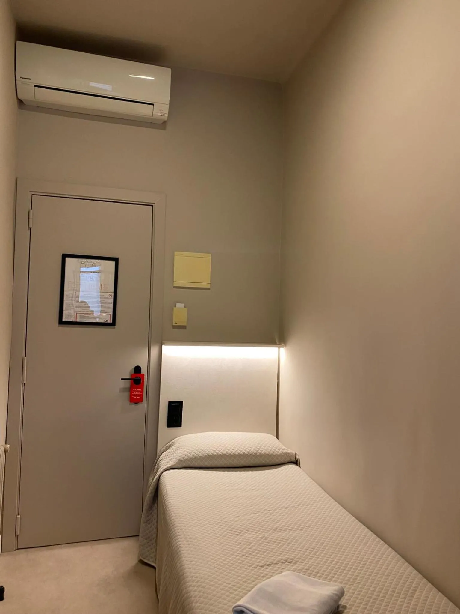 Bed in Pensión Coral