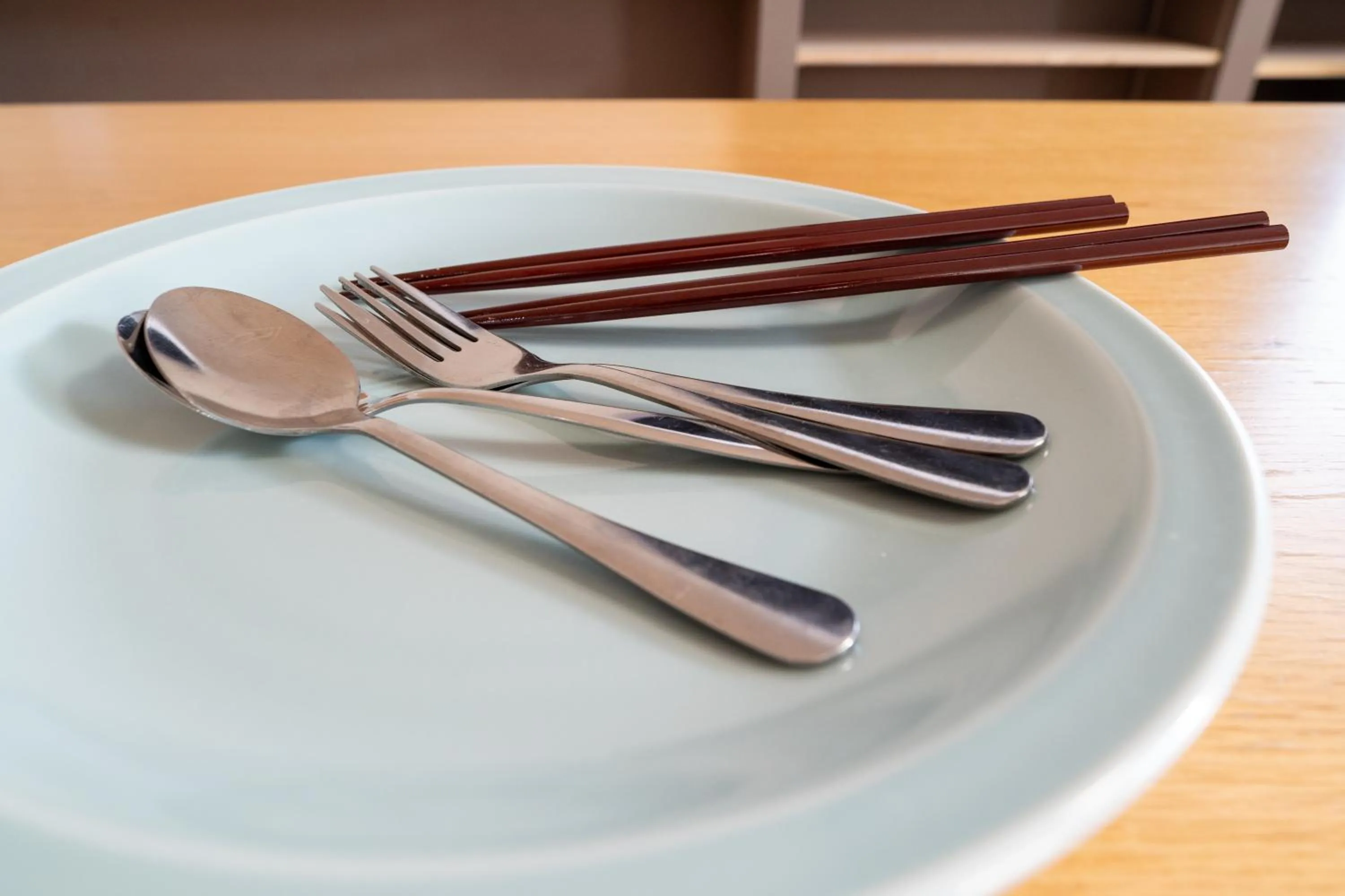 Kitchen or kitchenette in Stay In Biei