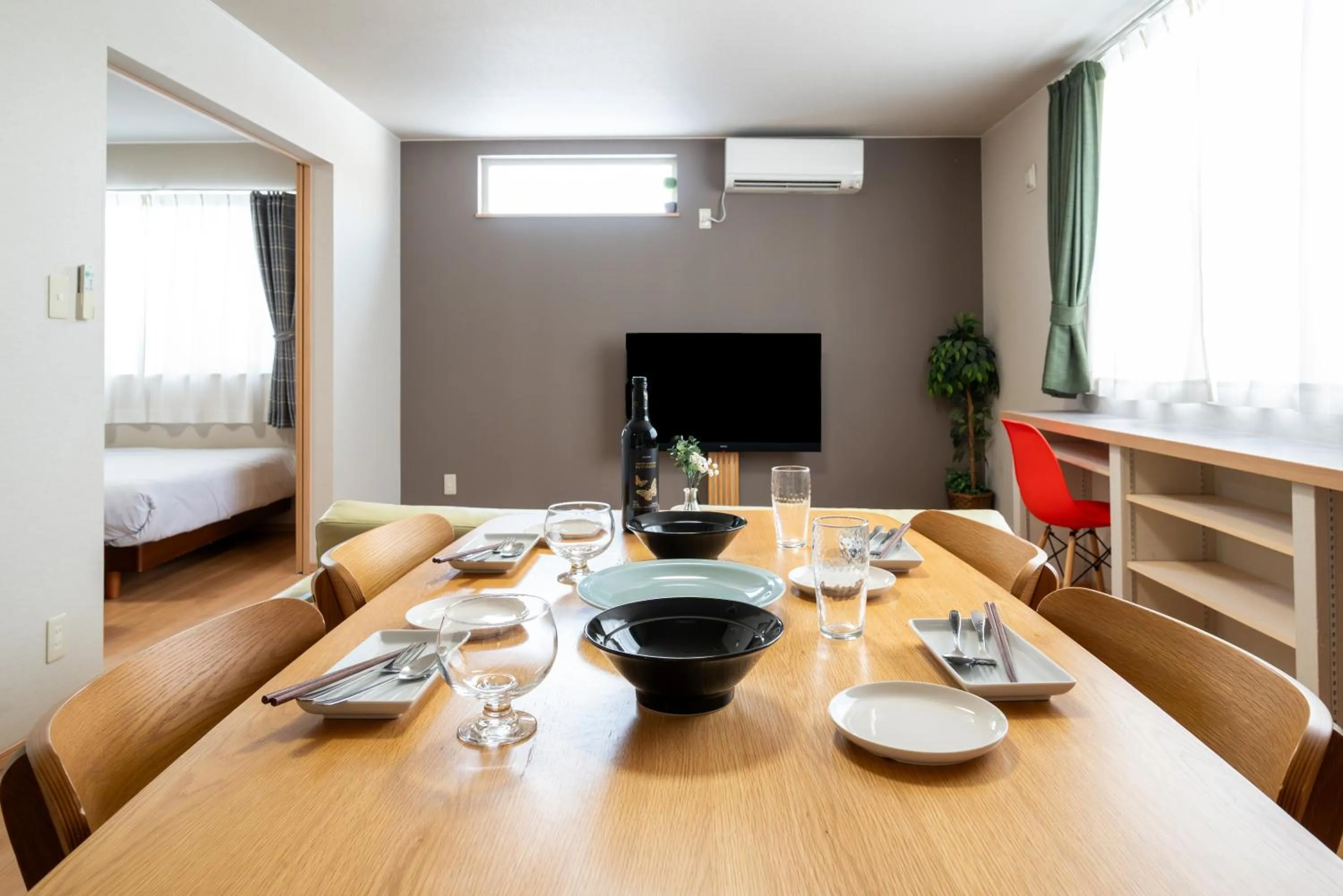 Dining area in Stay In Biei