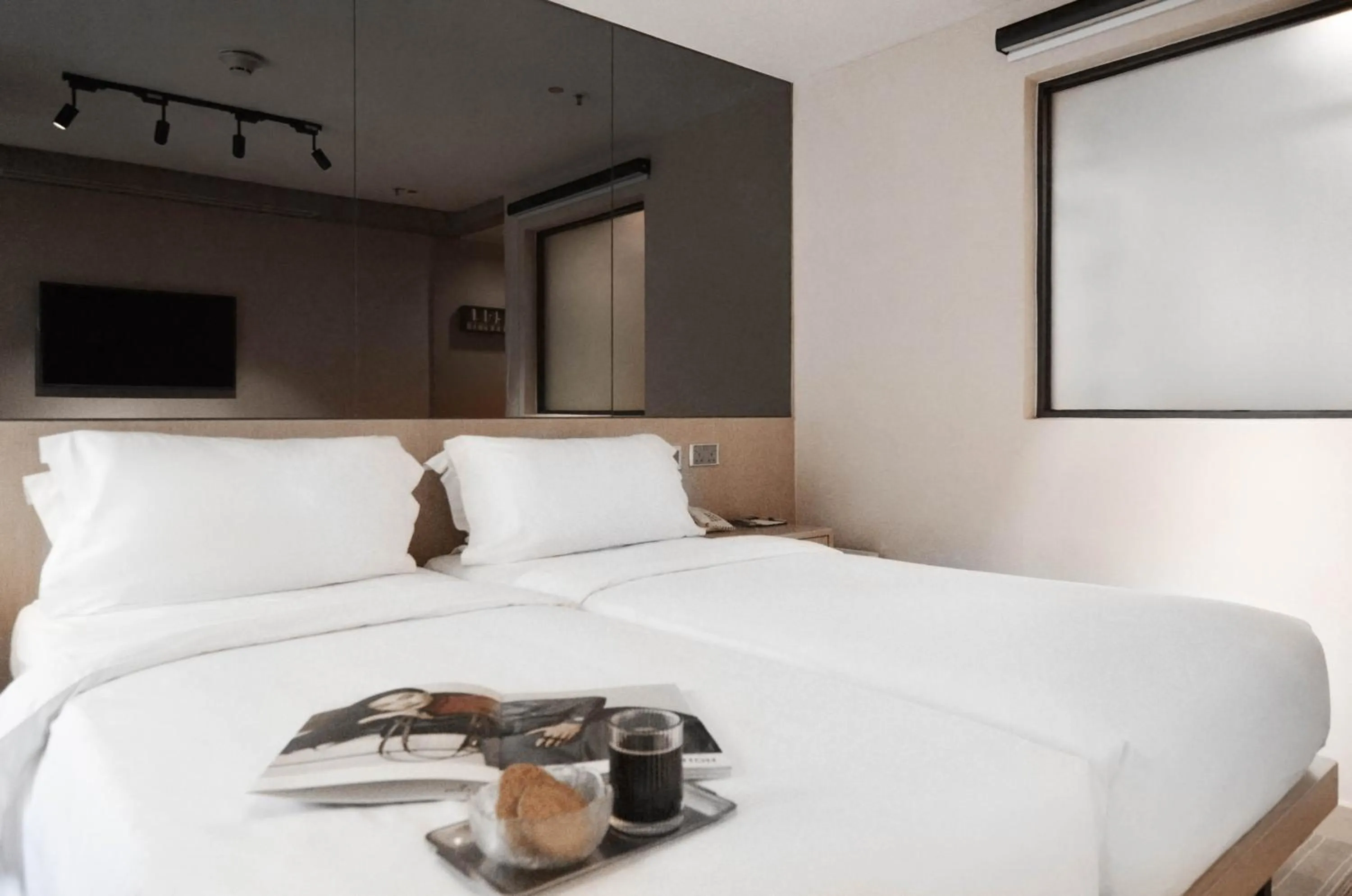 Bed in Eco Tree Hotel Causeway Bay