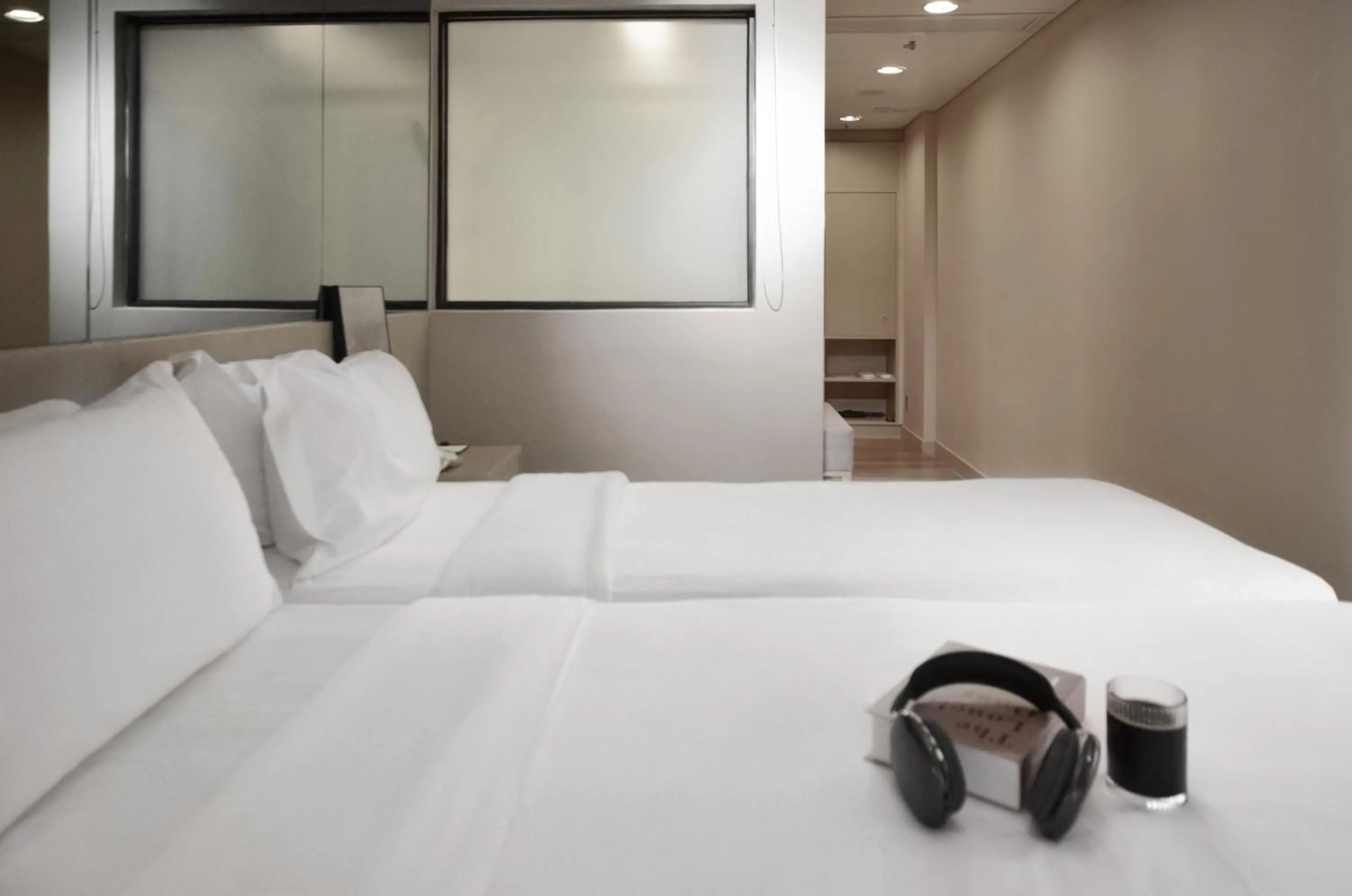 Bed in Eco Tree Hotel Causeway Bay