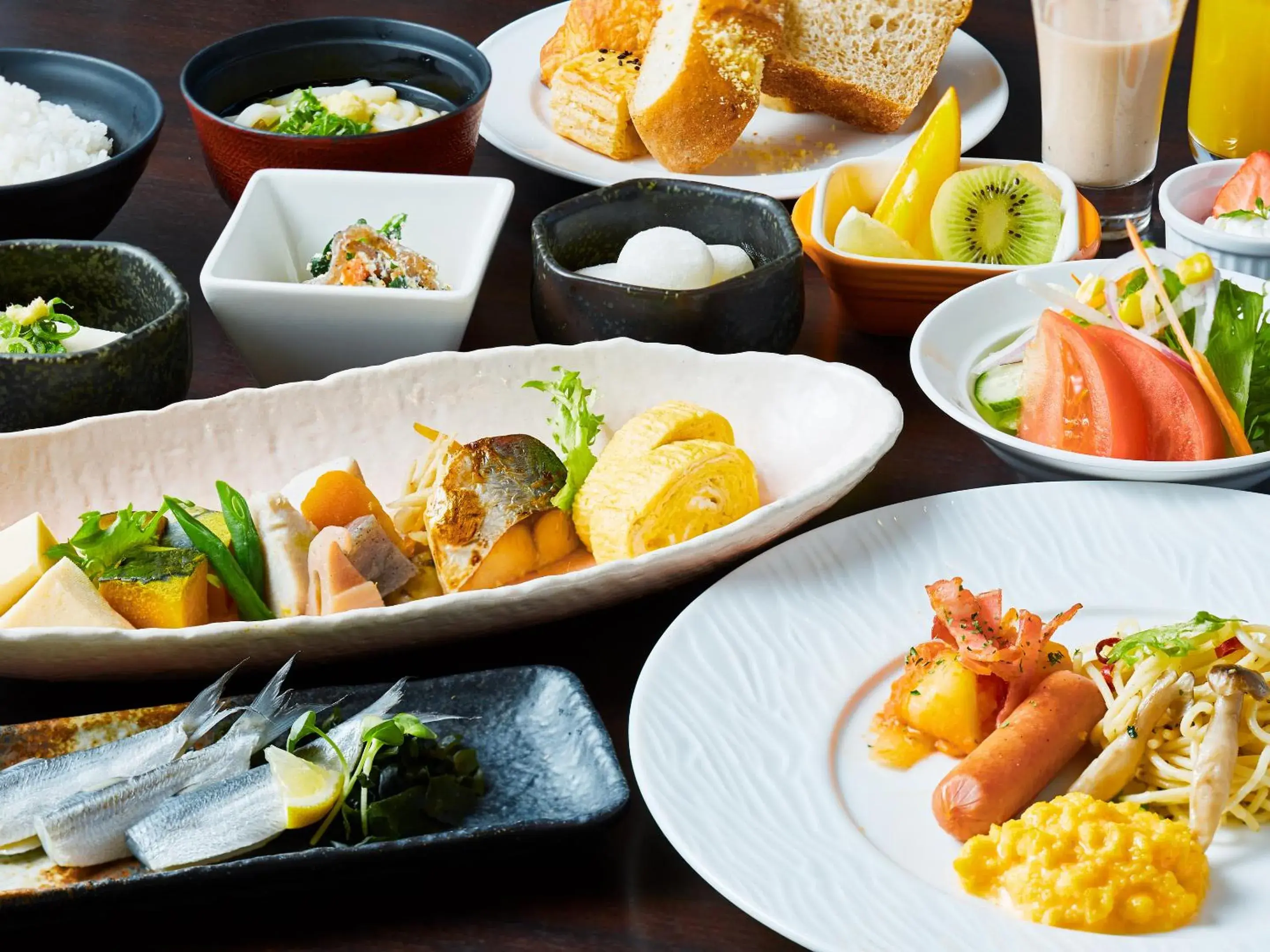 Breakfast in Mitsui Garden Hotel Okayama Breakfast in Mitsui Garden Hotel Okayama