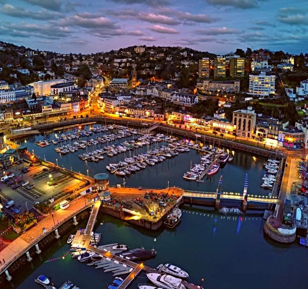 Bird's eye view in Yardley Manor Hotel