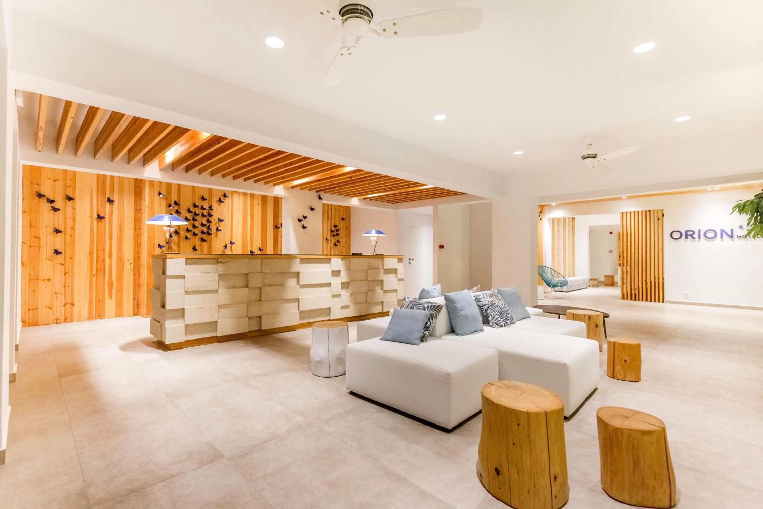 Lobby or reception in Orion Hotel