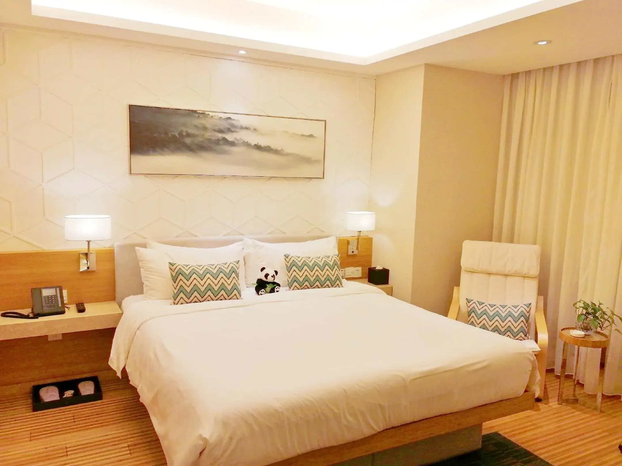 Bedroom, Bed in H-Hotel Riverside Chengdu