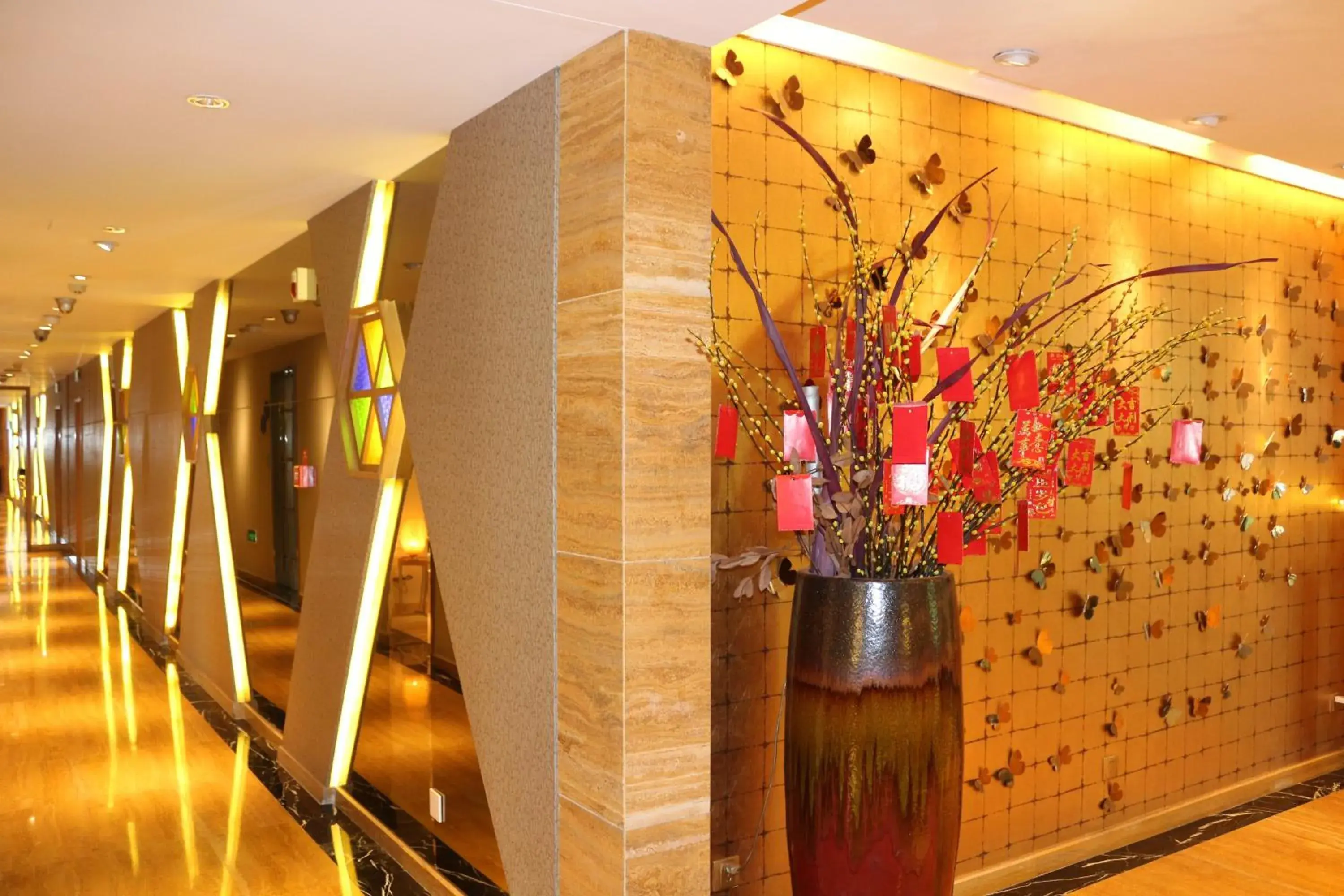 Decorative detail in H-Hotel Riverside Chengdu