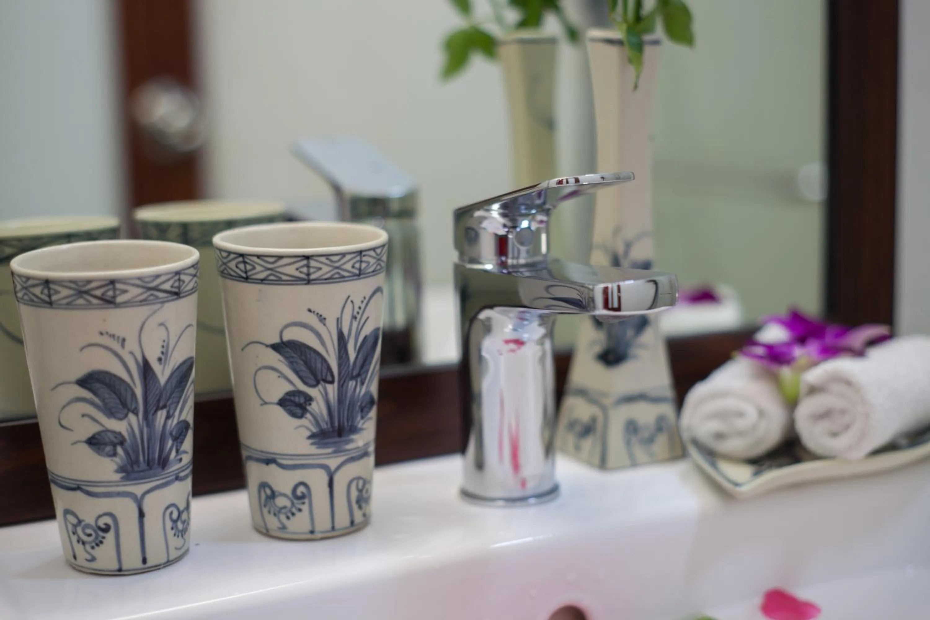 Bathroom in Hanoi Hanvet Hotel