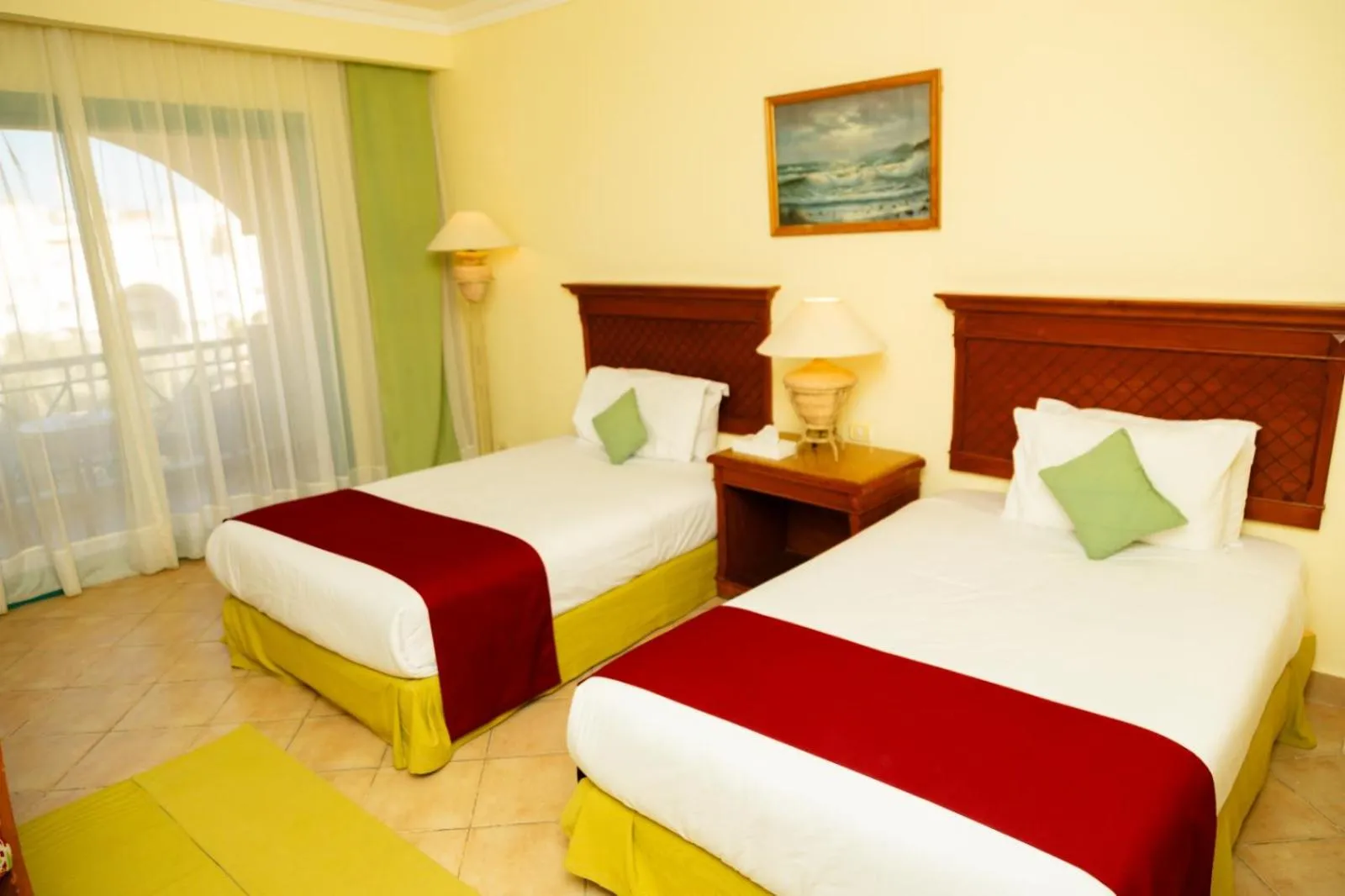 Bed in Sun & Sea Hotel and Aqua Park - Hurghada