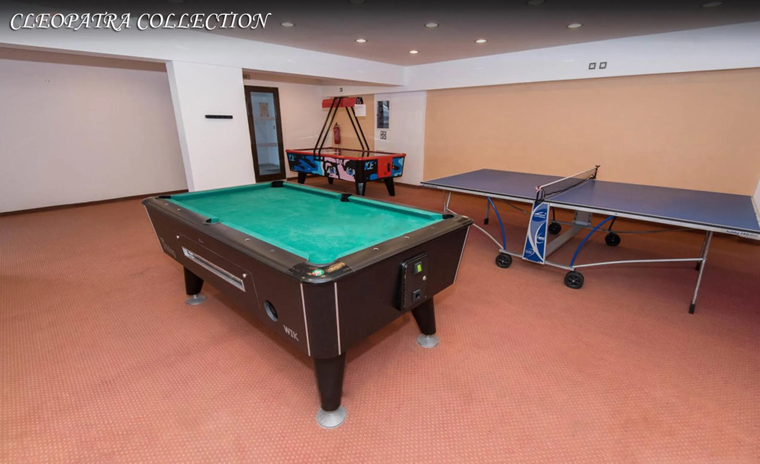 Billiard in Cleopatra Classic Hotel