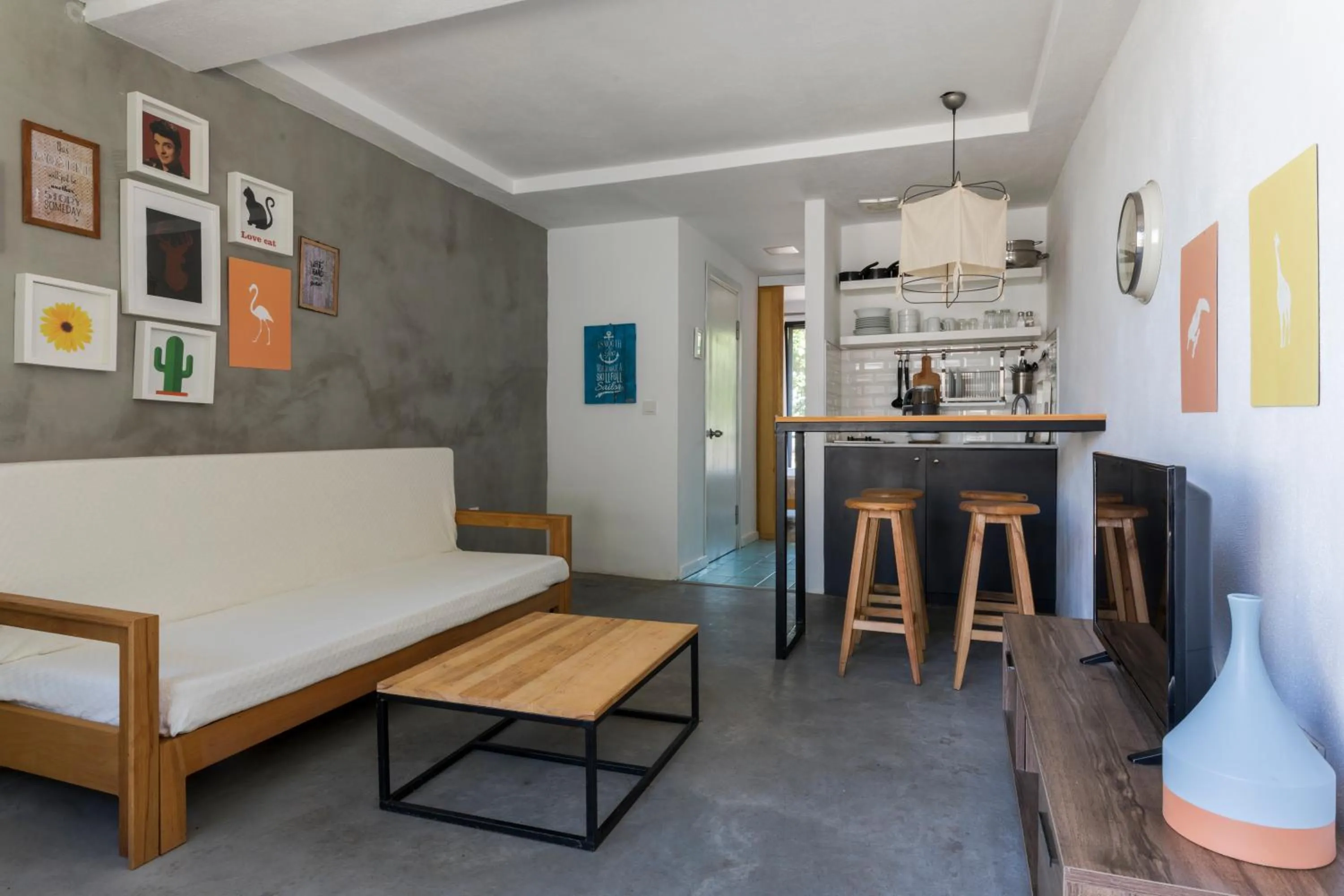 Bed in Daphnis Hotel