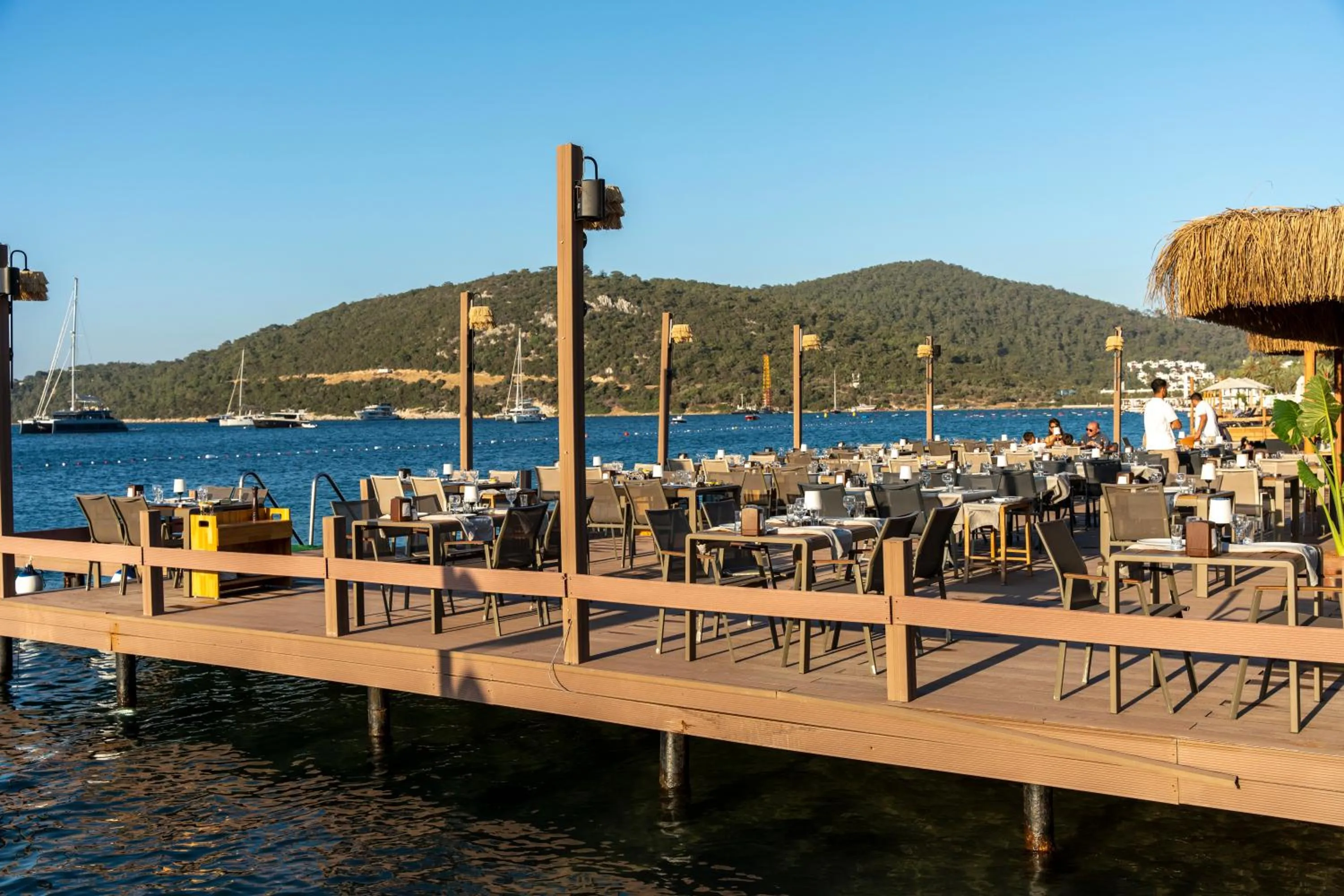 Restaurant/places to eat in Daphnis Hotel