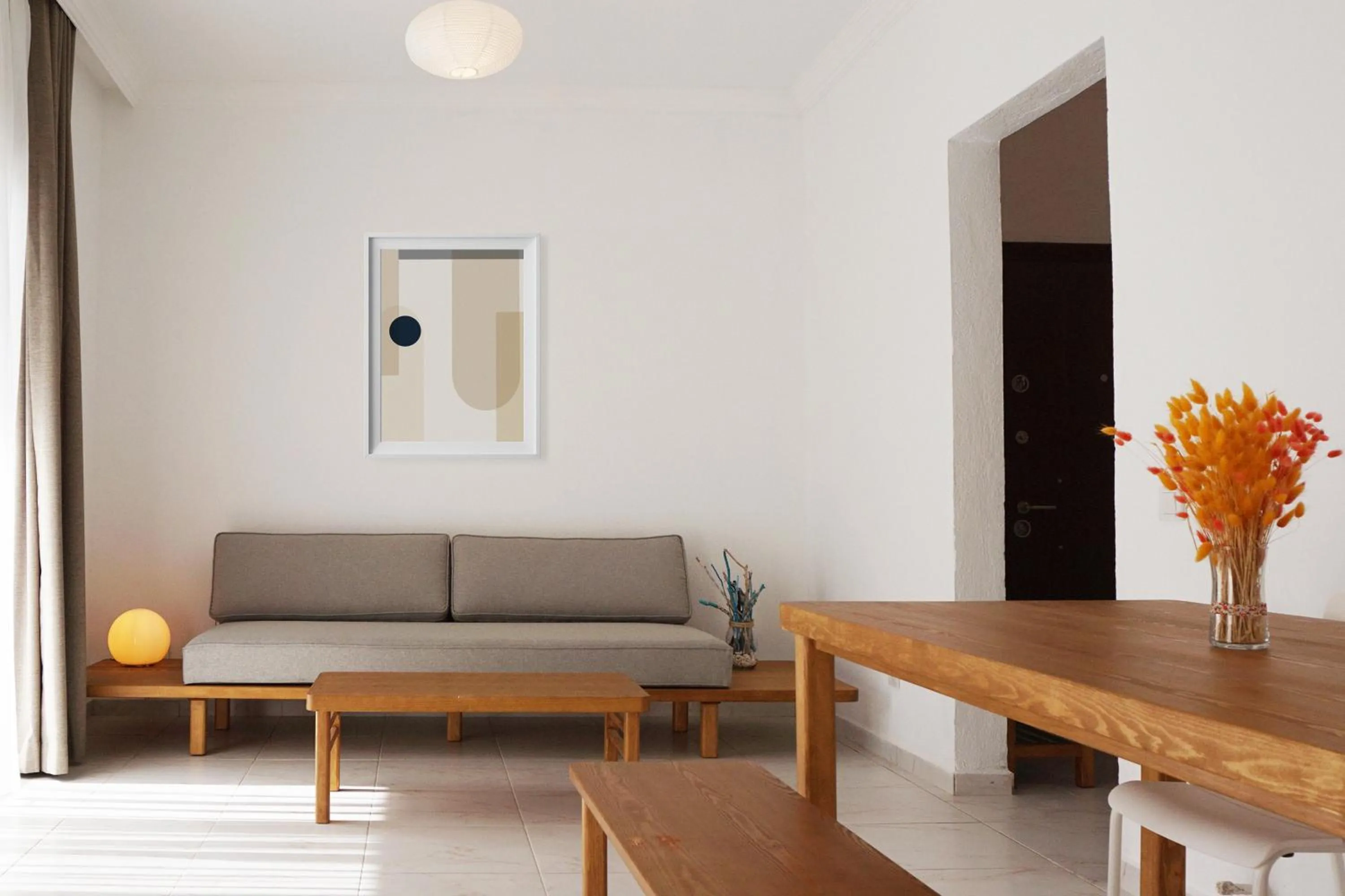 Living room in Daphnis Hotel