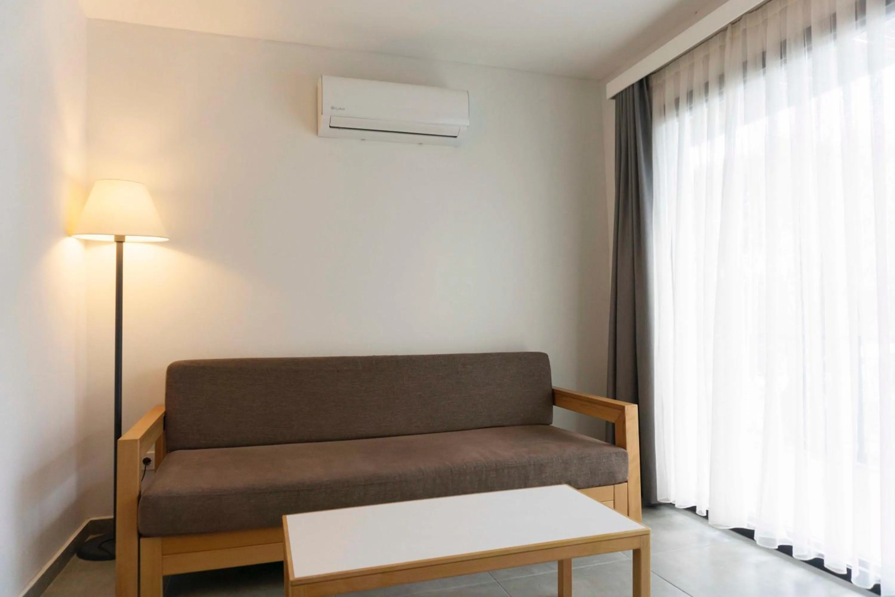 Seating area in Daphnis Hotel