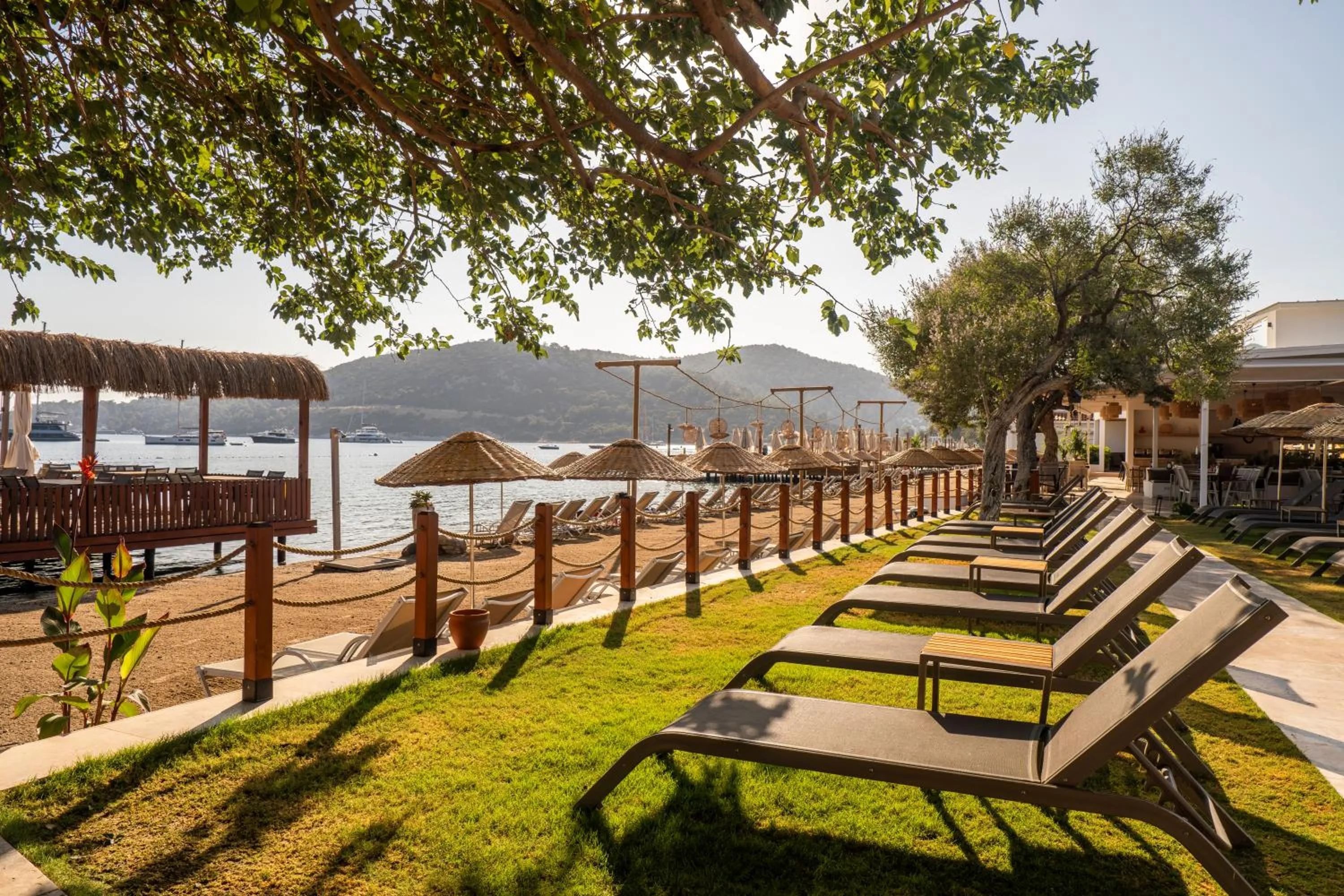 Beach in Daphnis Hotel