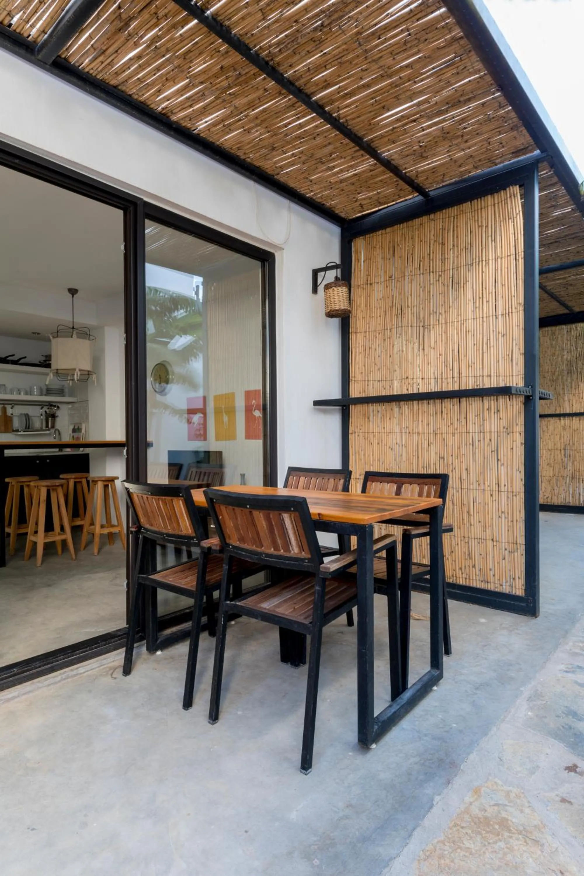 Patio in Daphnis Hotel