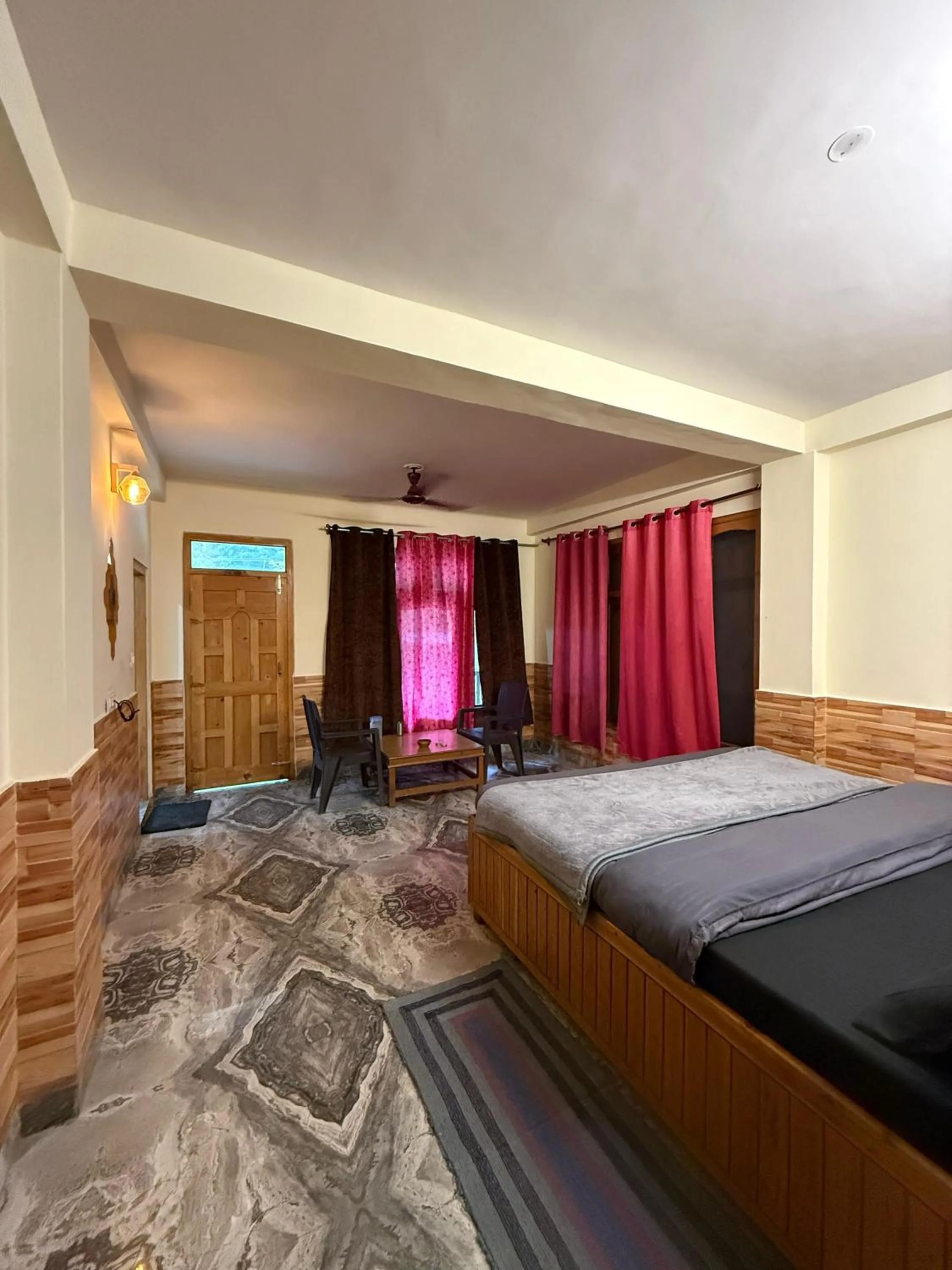 Bed in Flipsyde Retreat