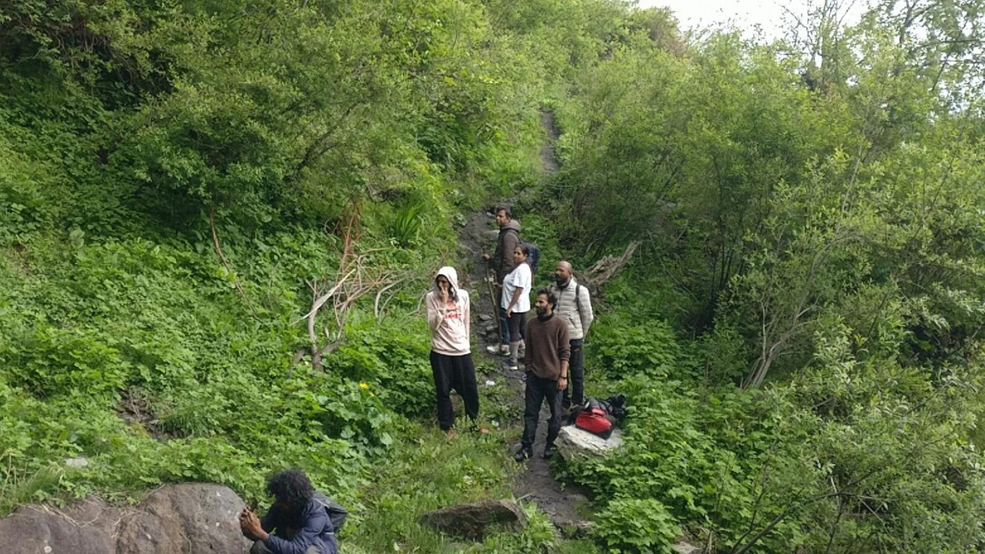group of guests in Flipsyde Retreat