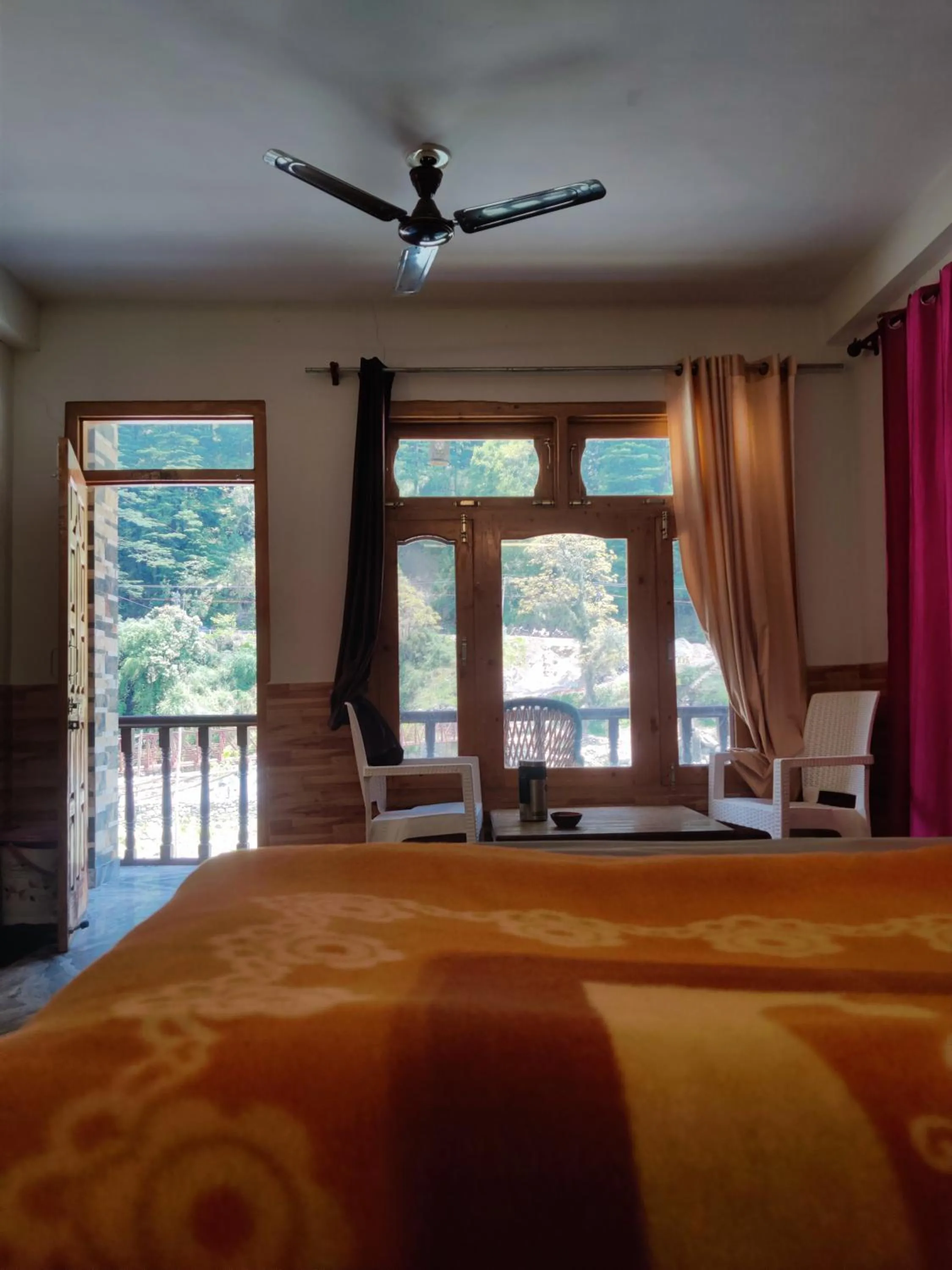 Bed in Flipsyde Retreat