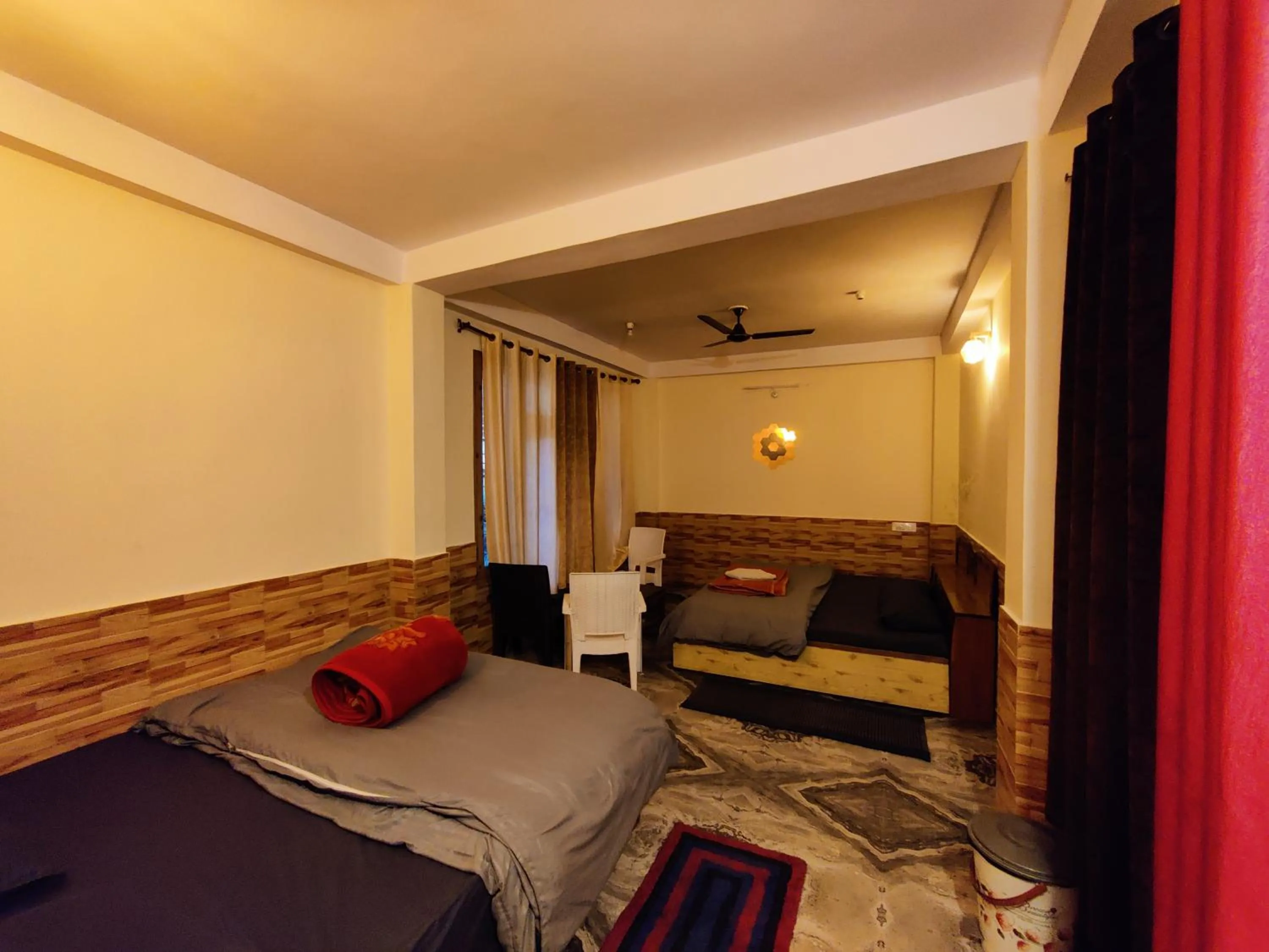 Bed in Flipsyde Retreat