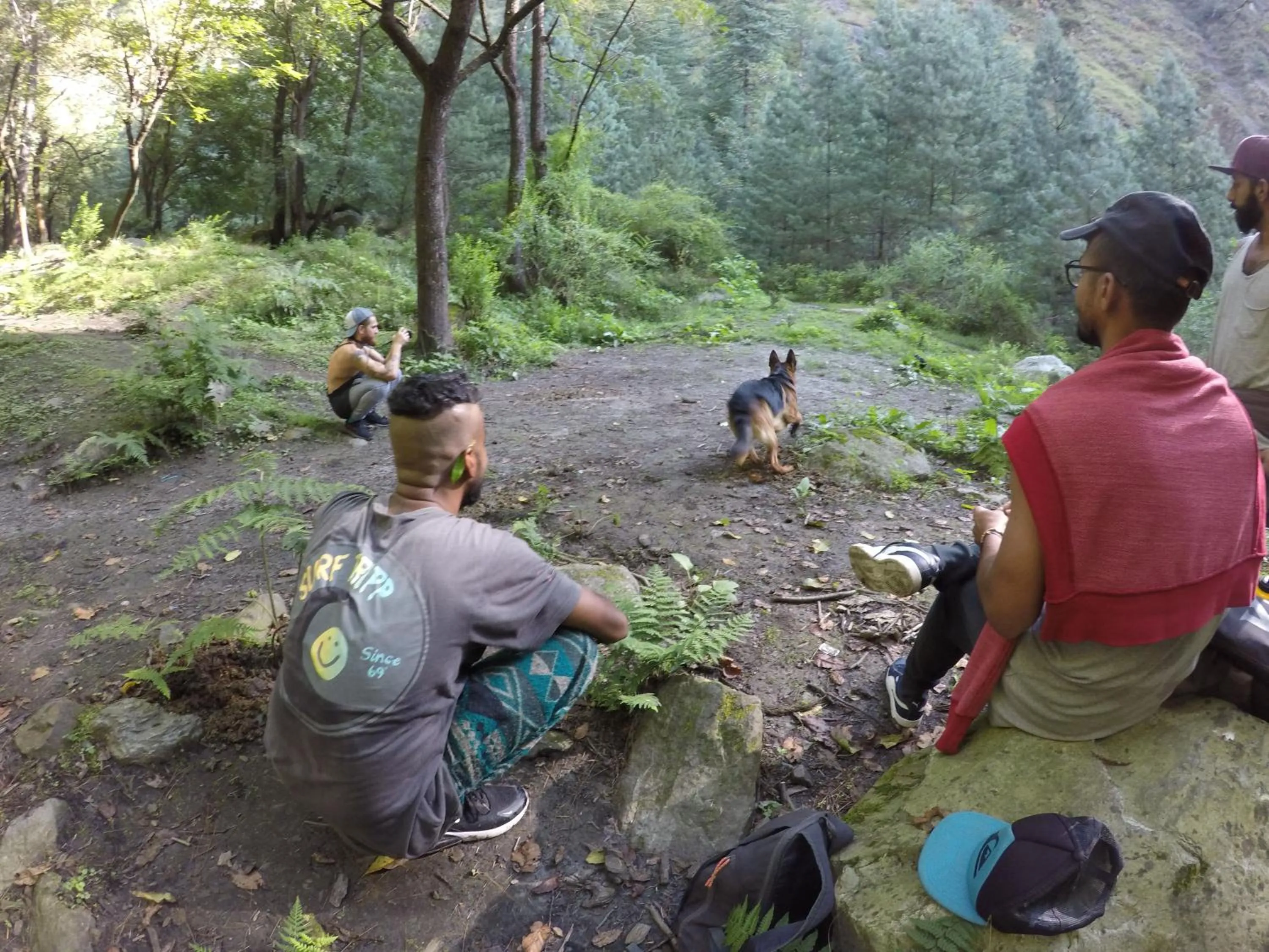 group of guests in Flipsyde Retreat