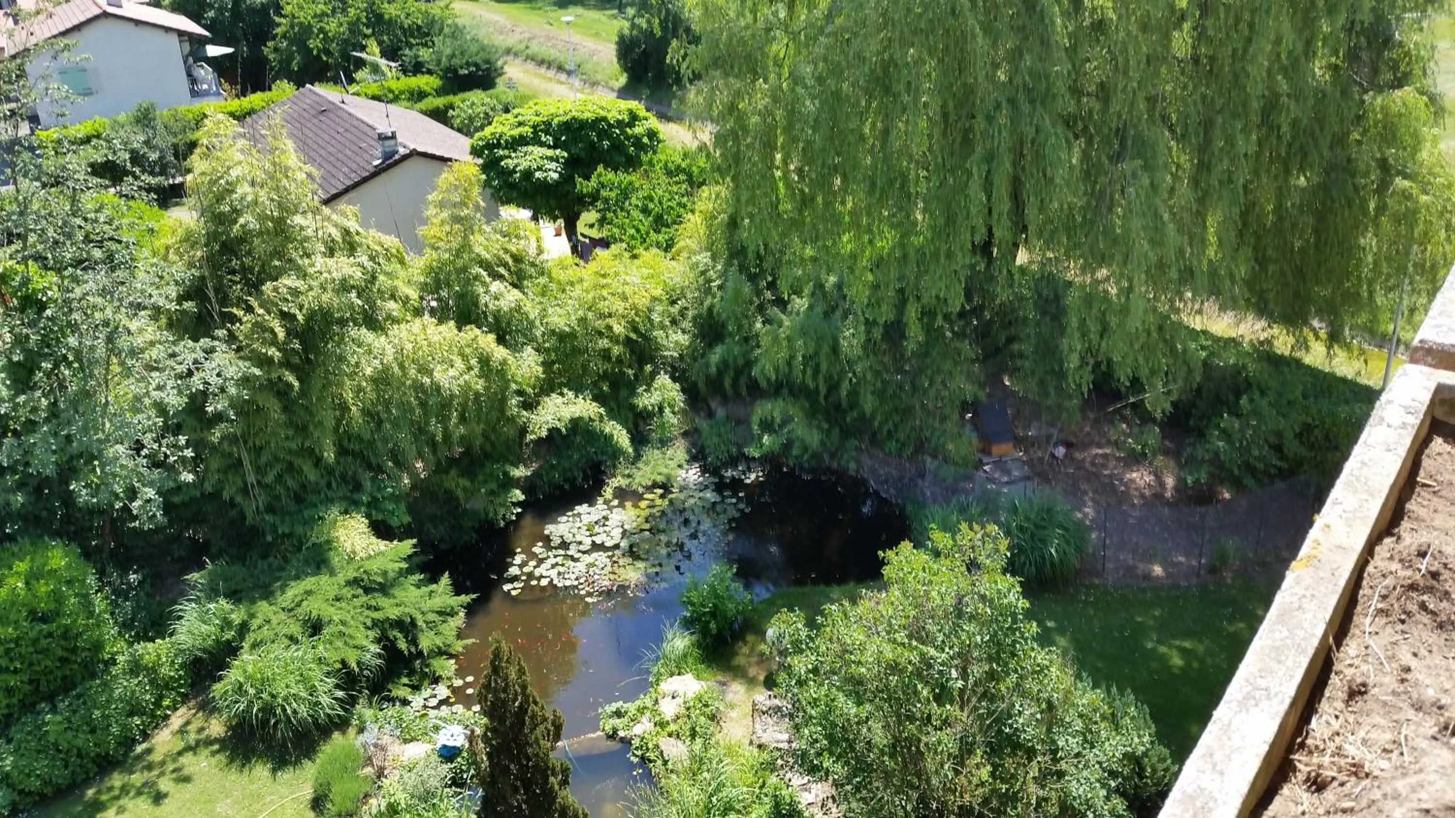Garden in Kyriad Bourg En Bresse