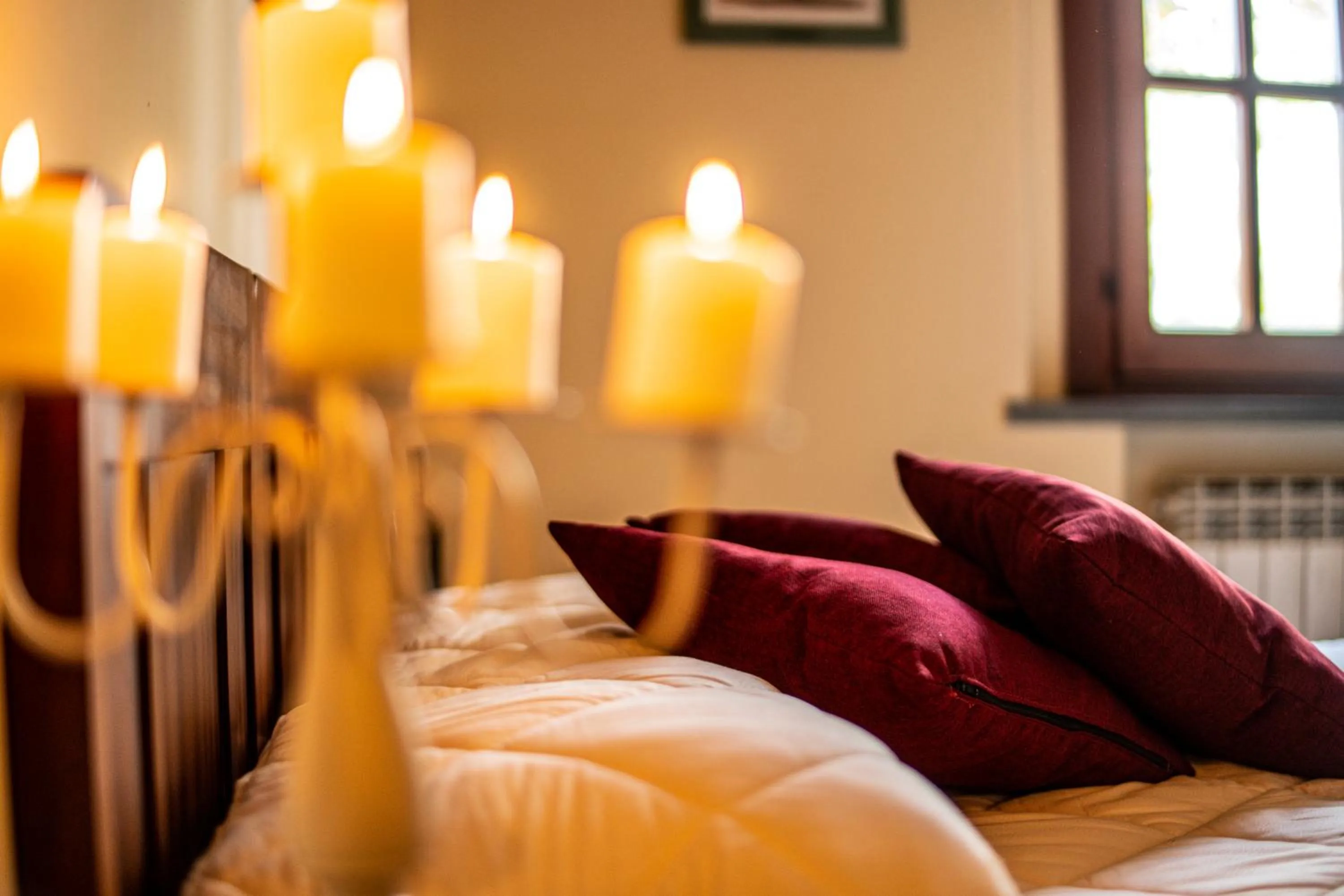 Bed in Agriturismo Marrucola