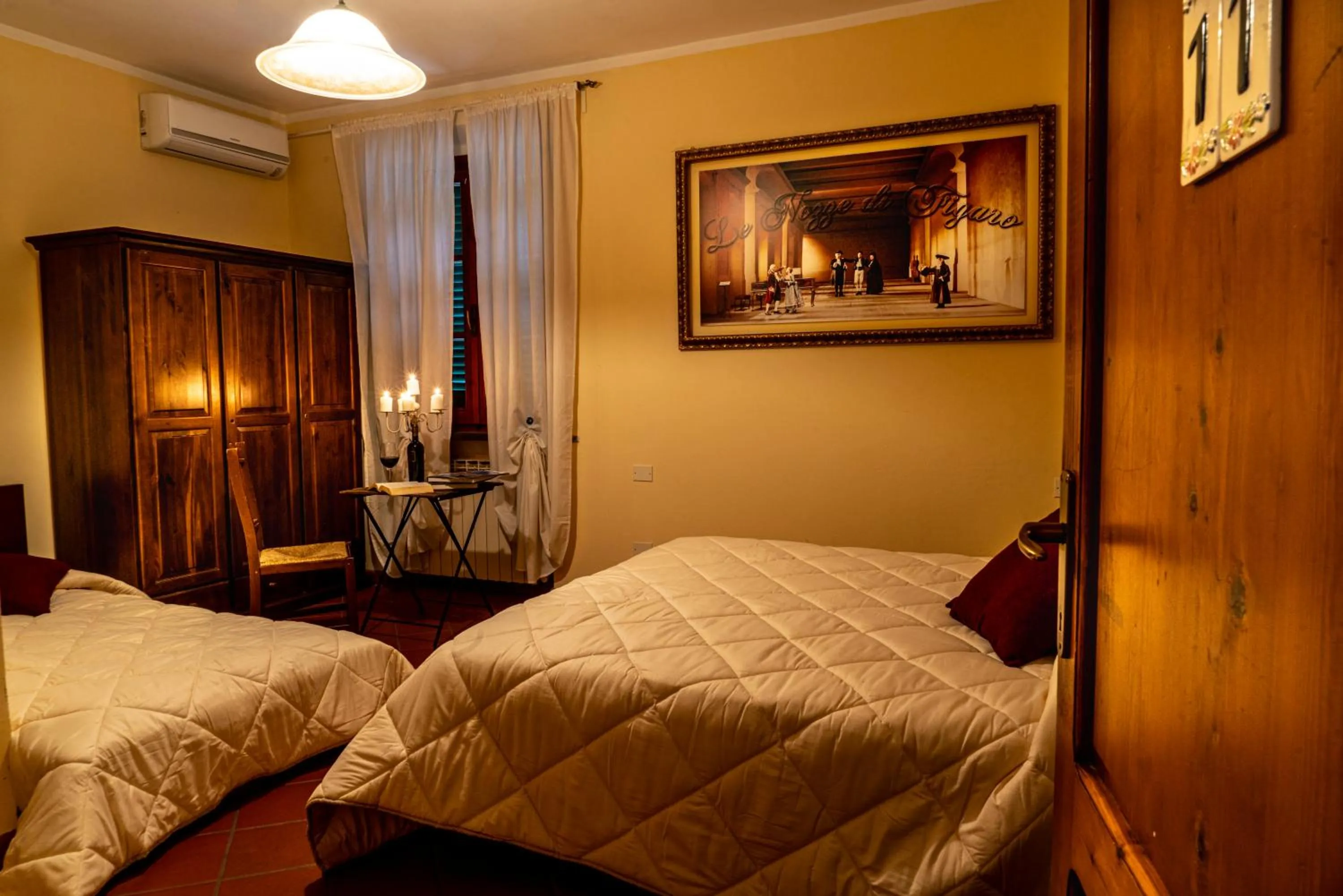 Bed in Agriturismo Marrucola