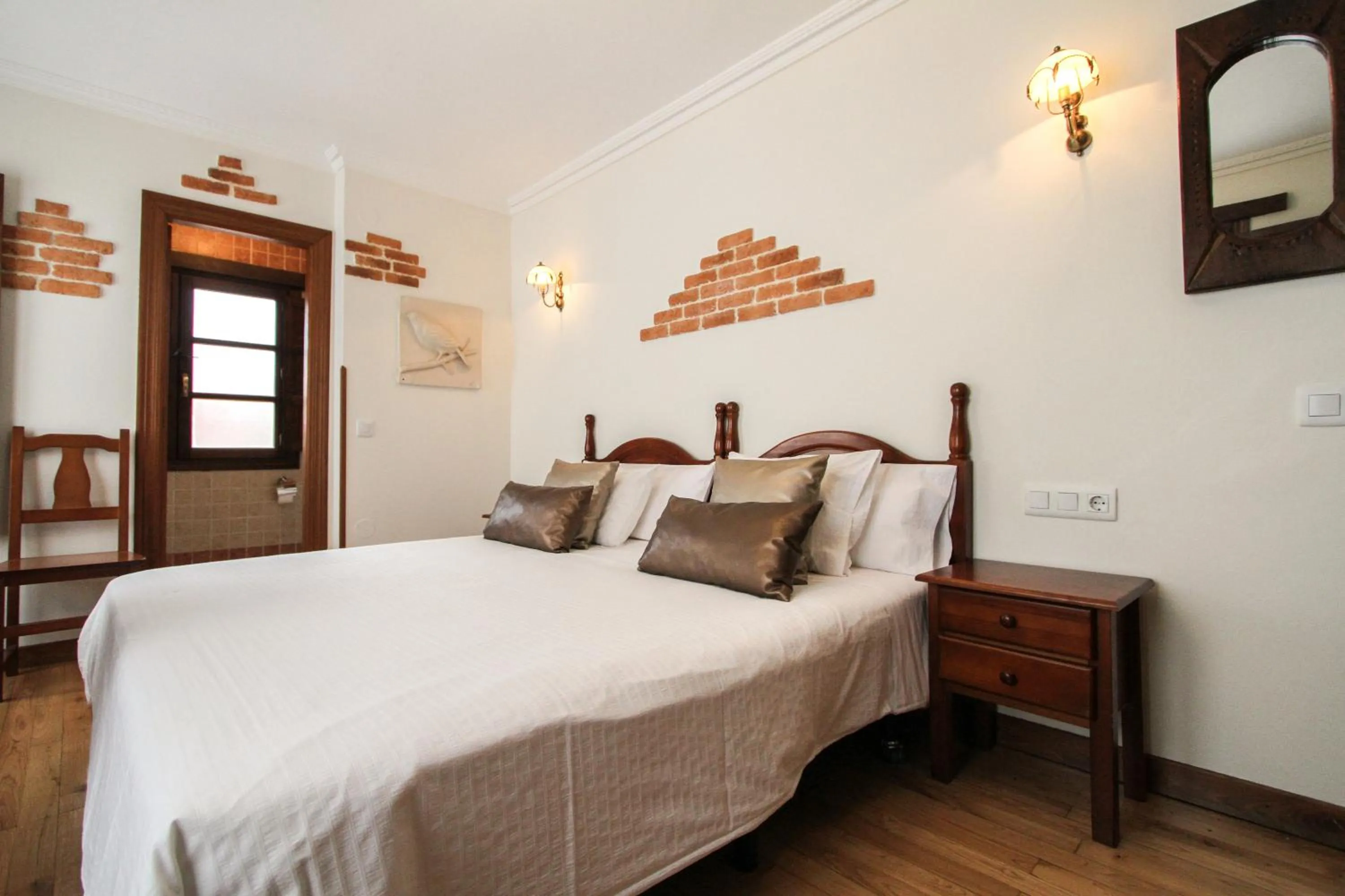 Bed in Hotel Rural El Espino