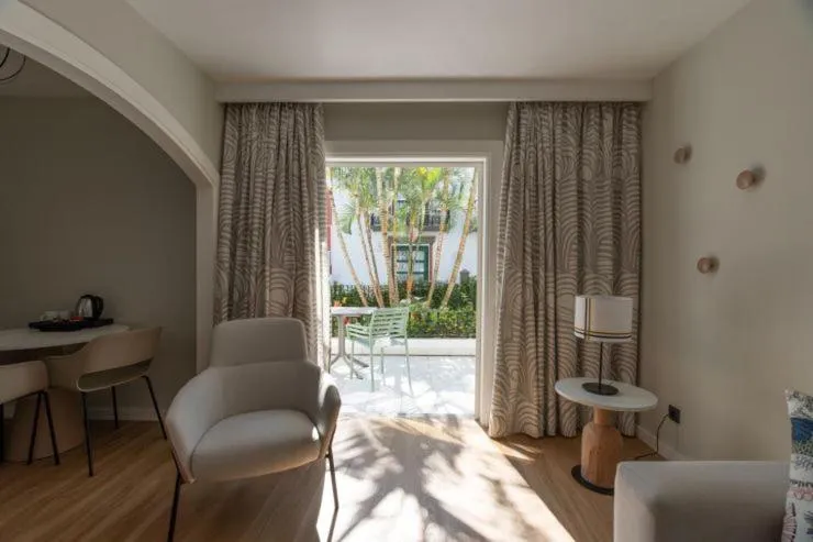 Living room in Apartamentos LIVVO Puerto de Mogán