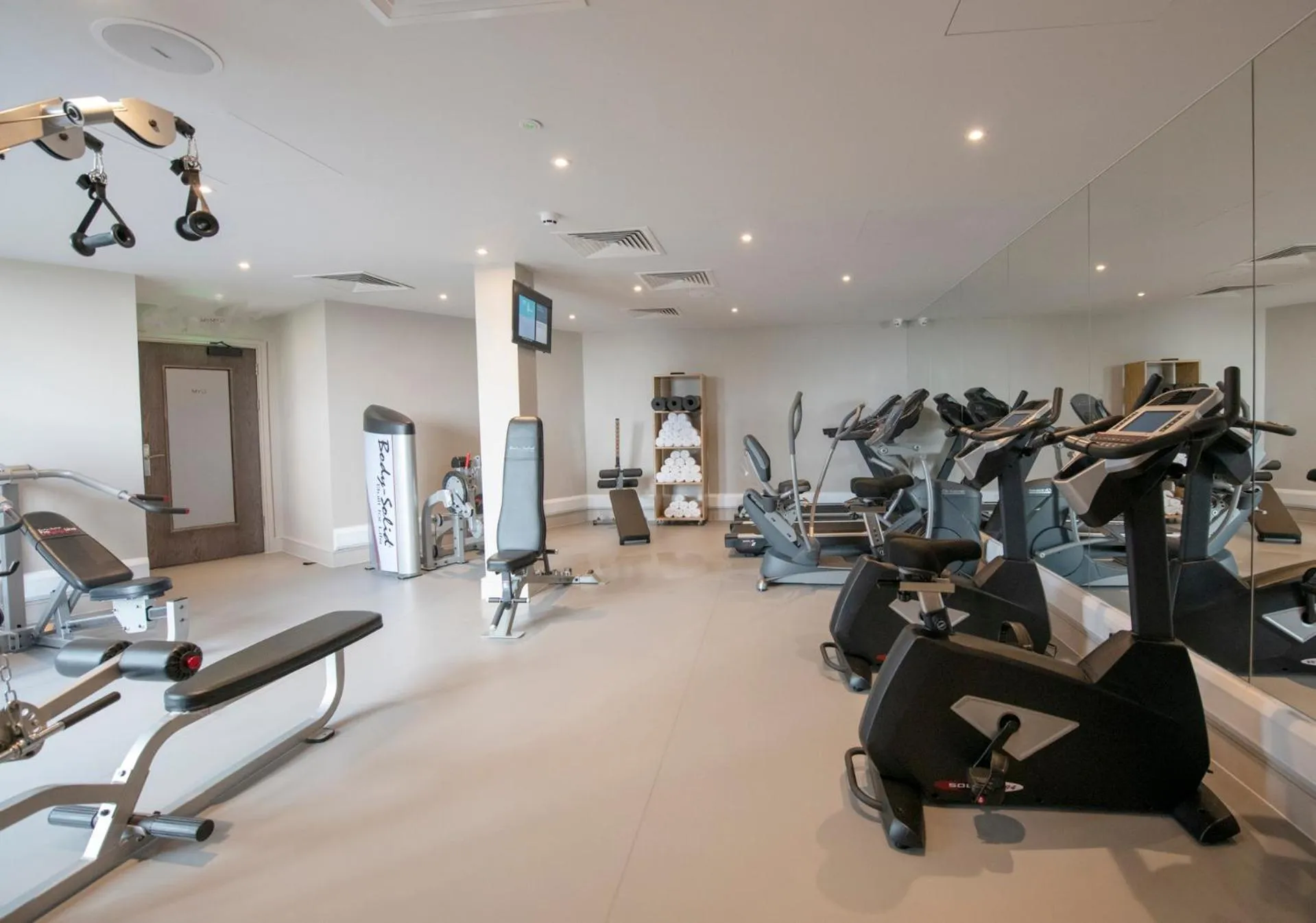 Fitness centre/facilities in Boulevard Hotel