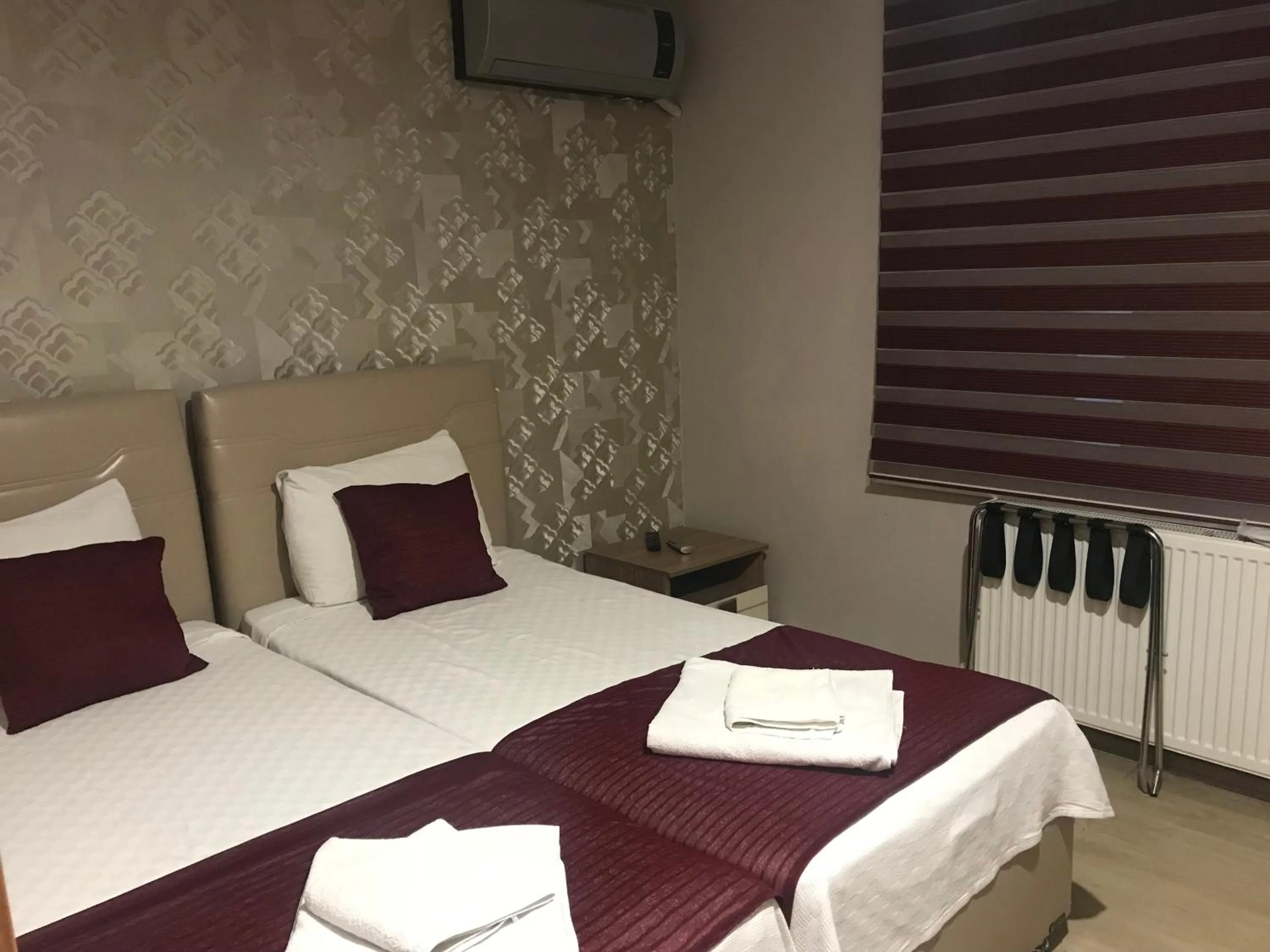 Bed in Altınboynuz Family Hotel