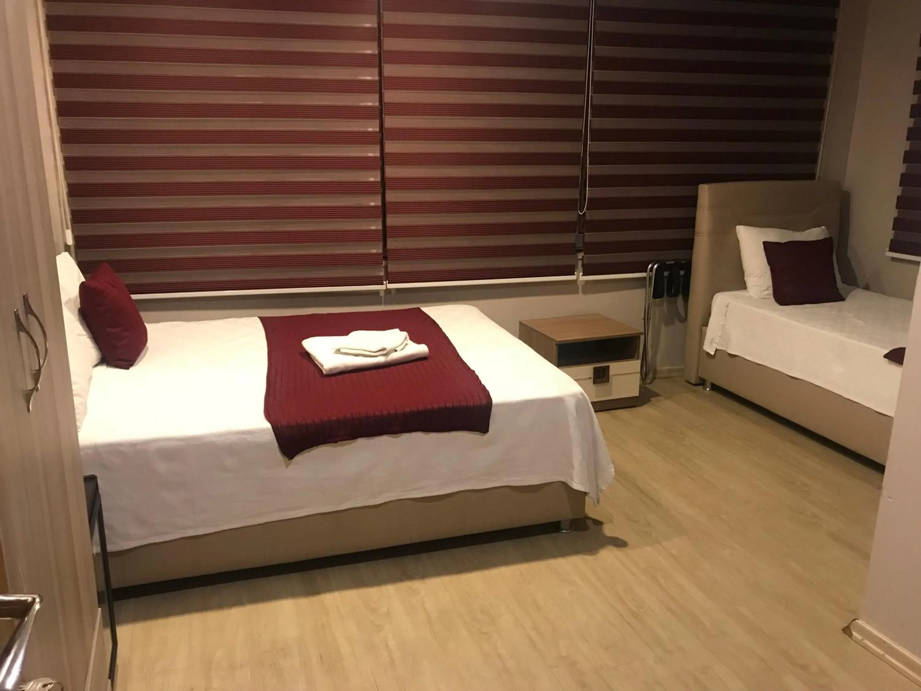 Bed in Altınboynuz Family Hotel