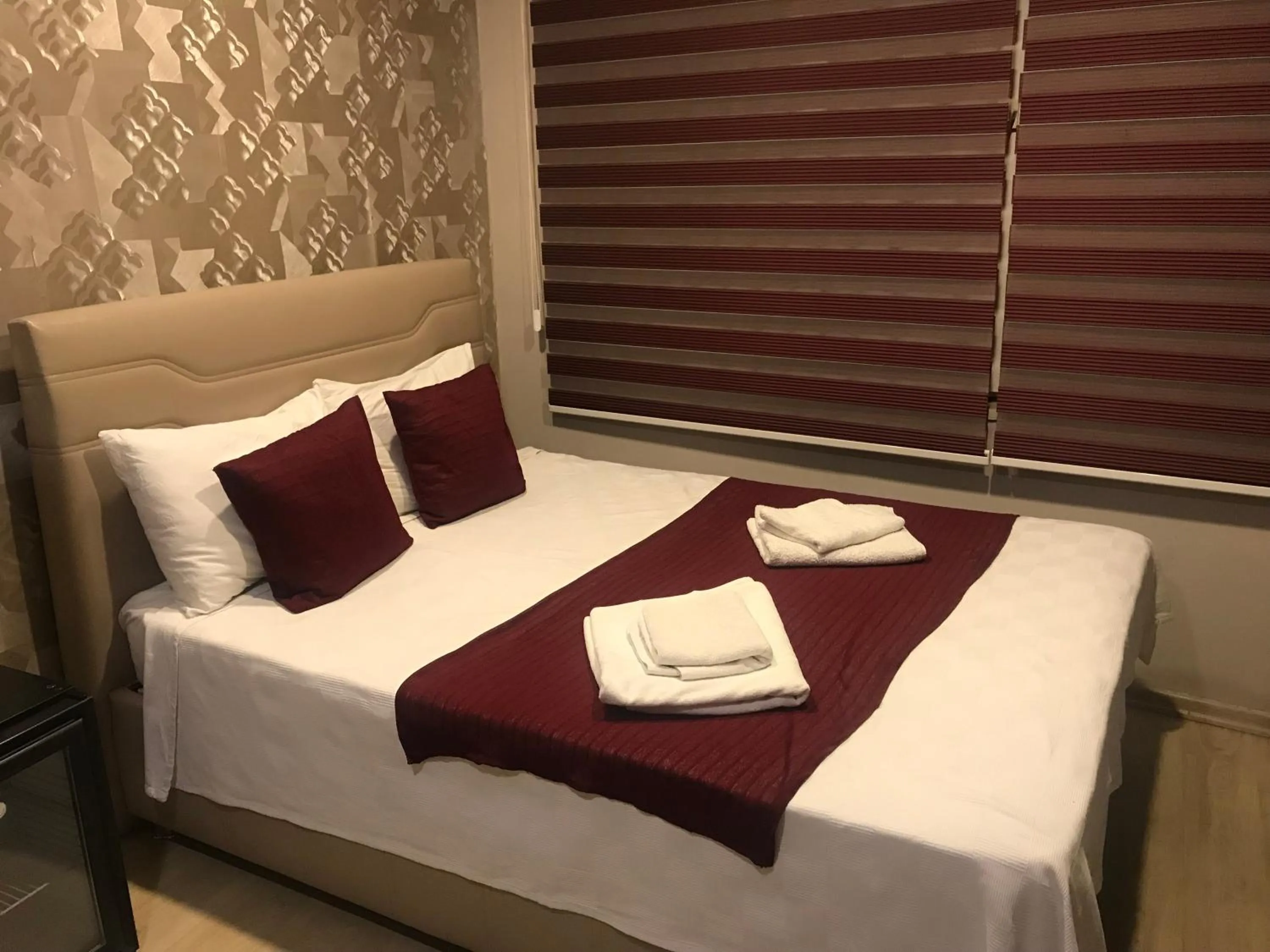 Bed in Altınboynuz Family Hotel