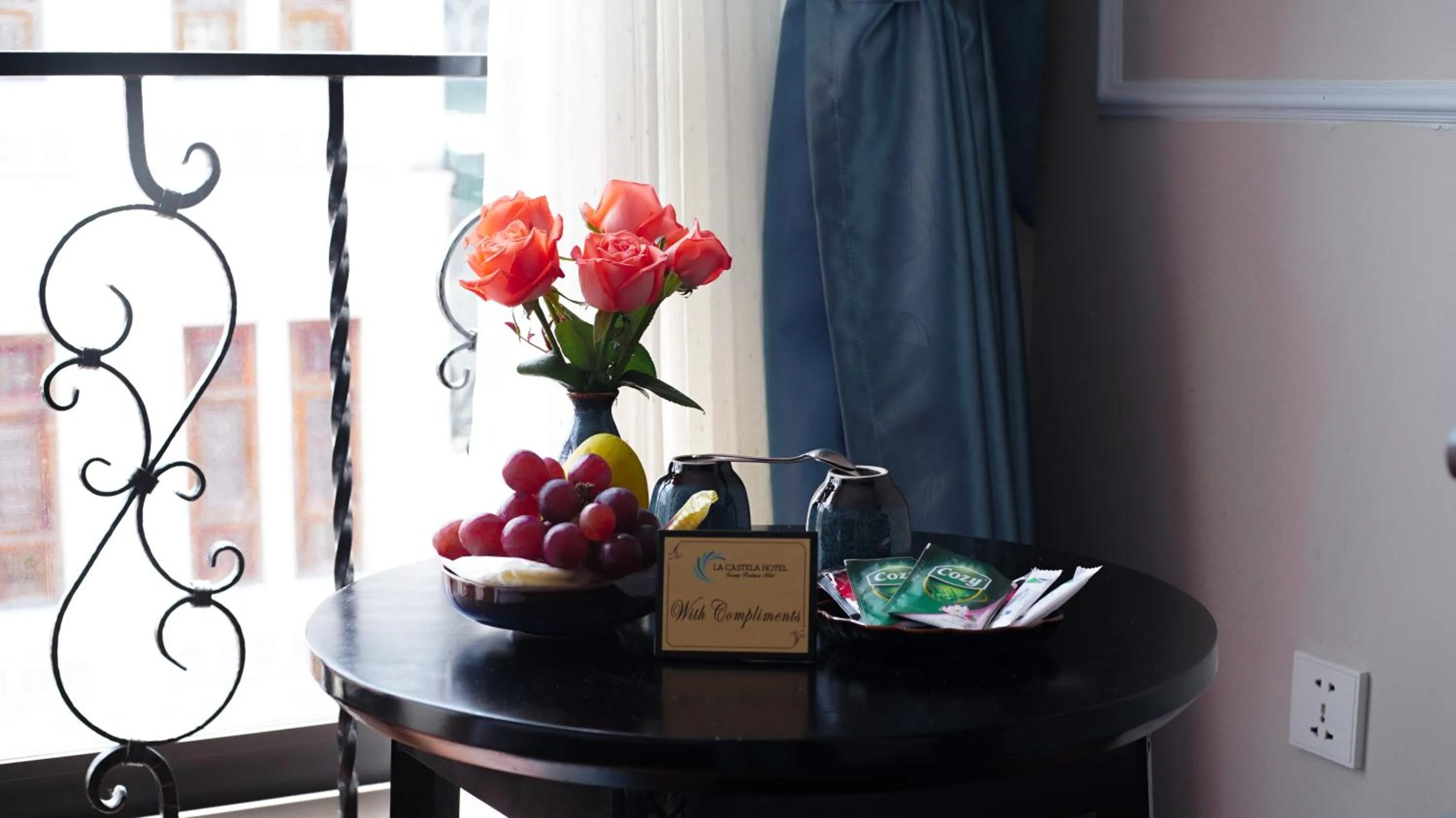 Decorative detail in Hanoi La Castela Hotel