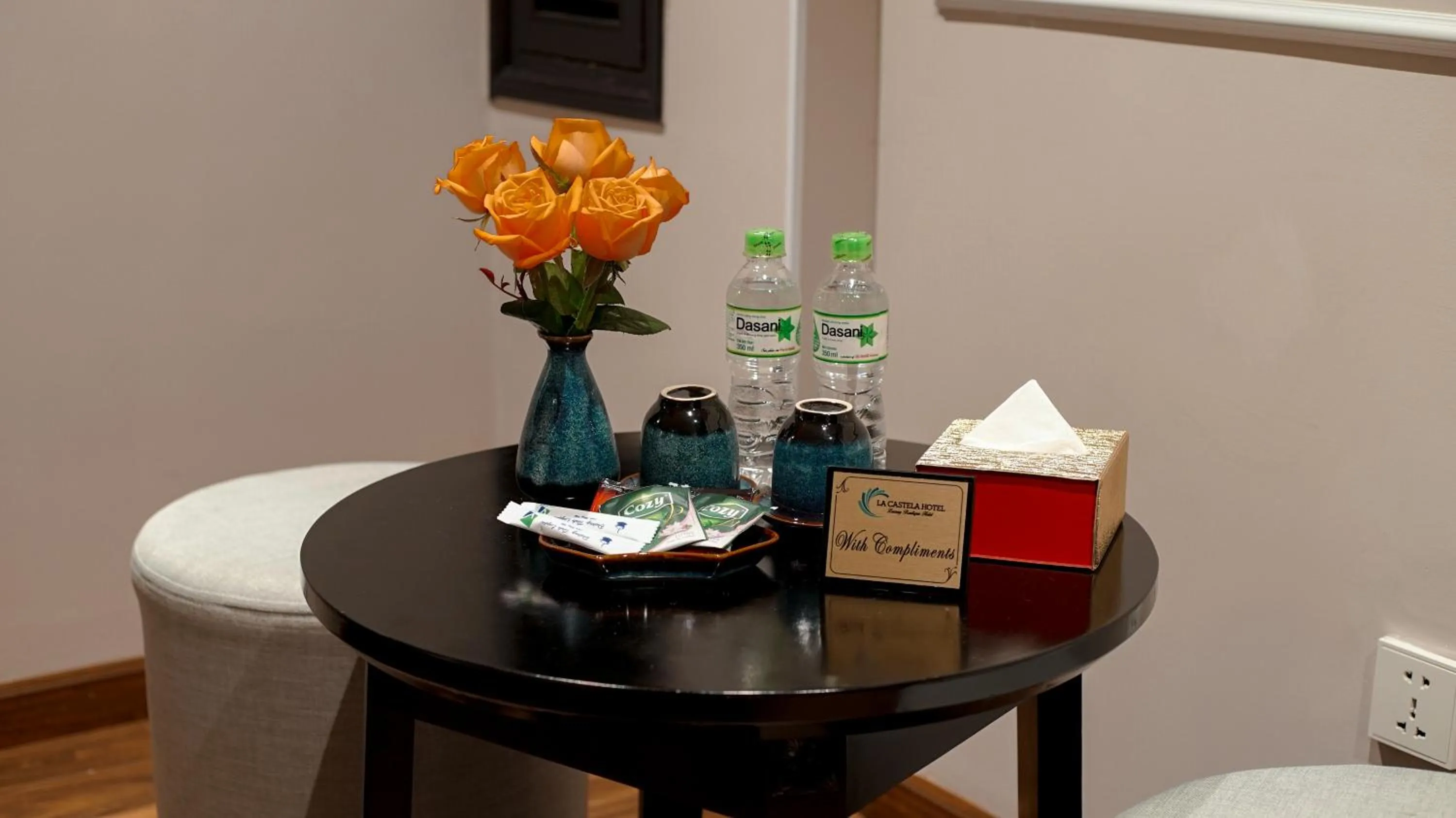 Decorative detail in Hanoi La Castela Hotel