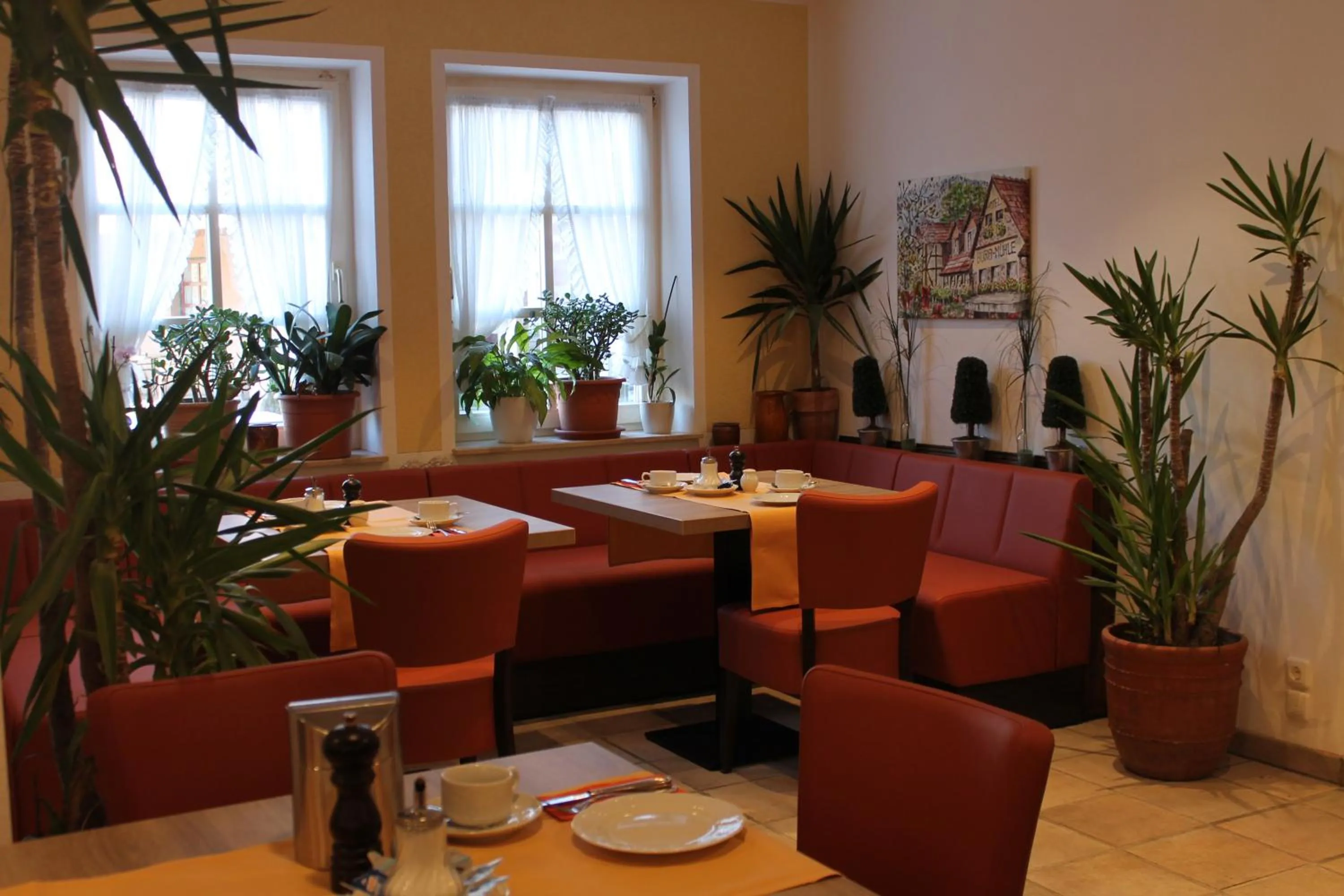 Food and drinks in Hotel Burg-Mühle