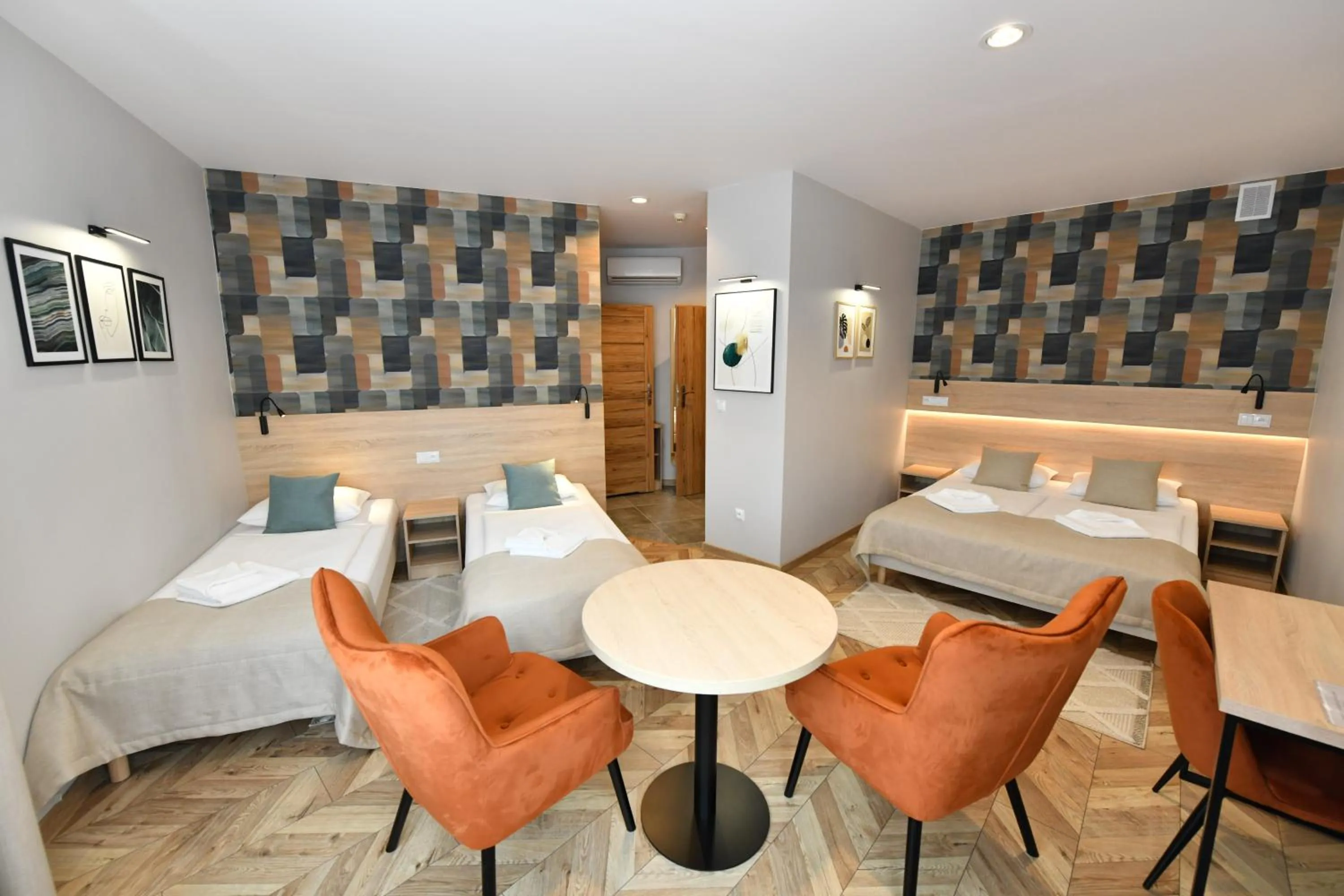 Seating area in Hotel Polonia