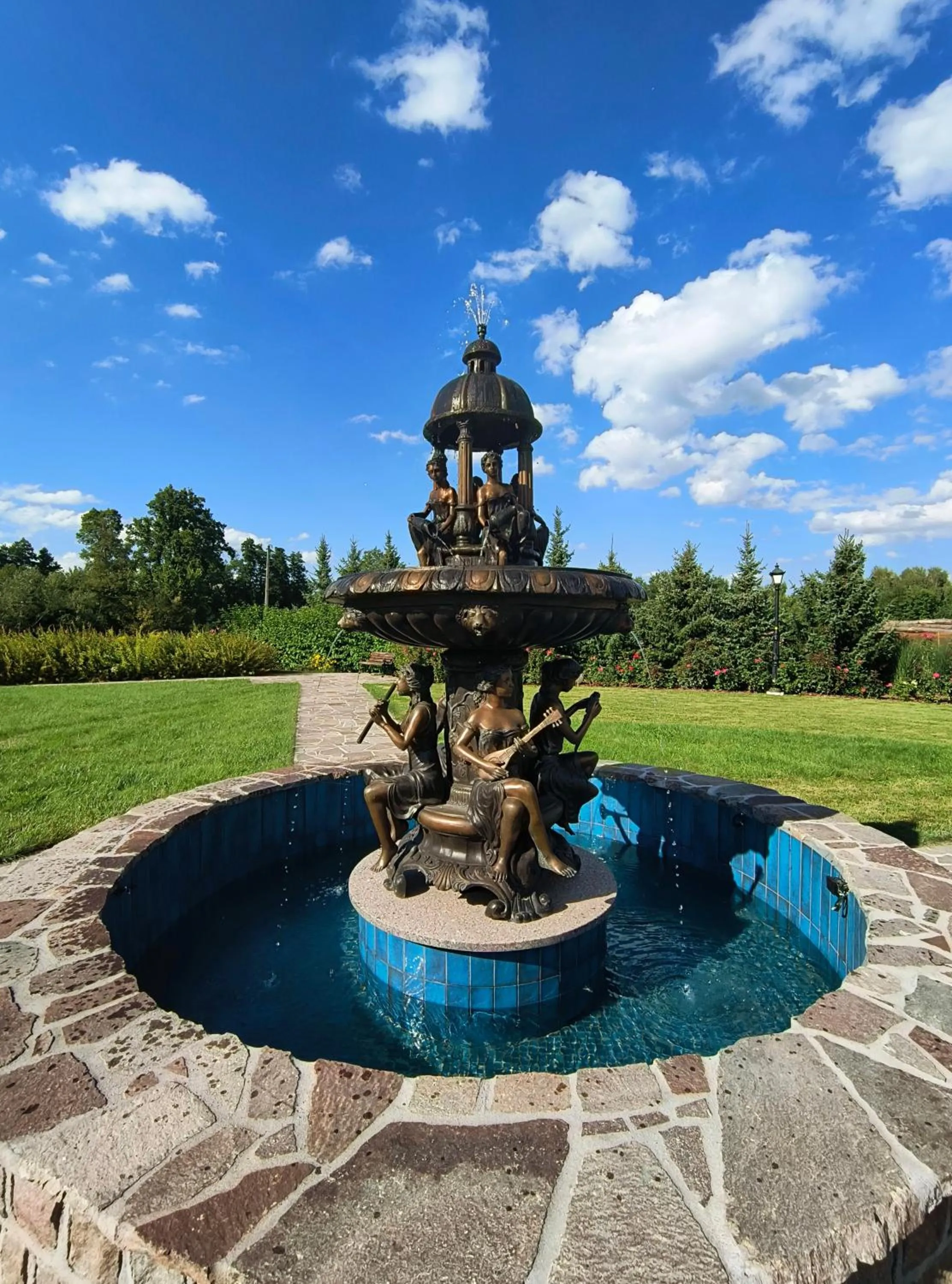 Garden in Hotel Kasztel