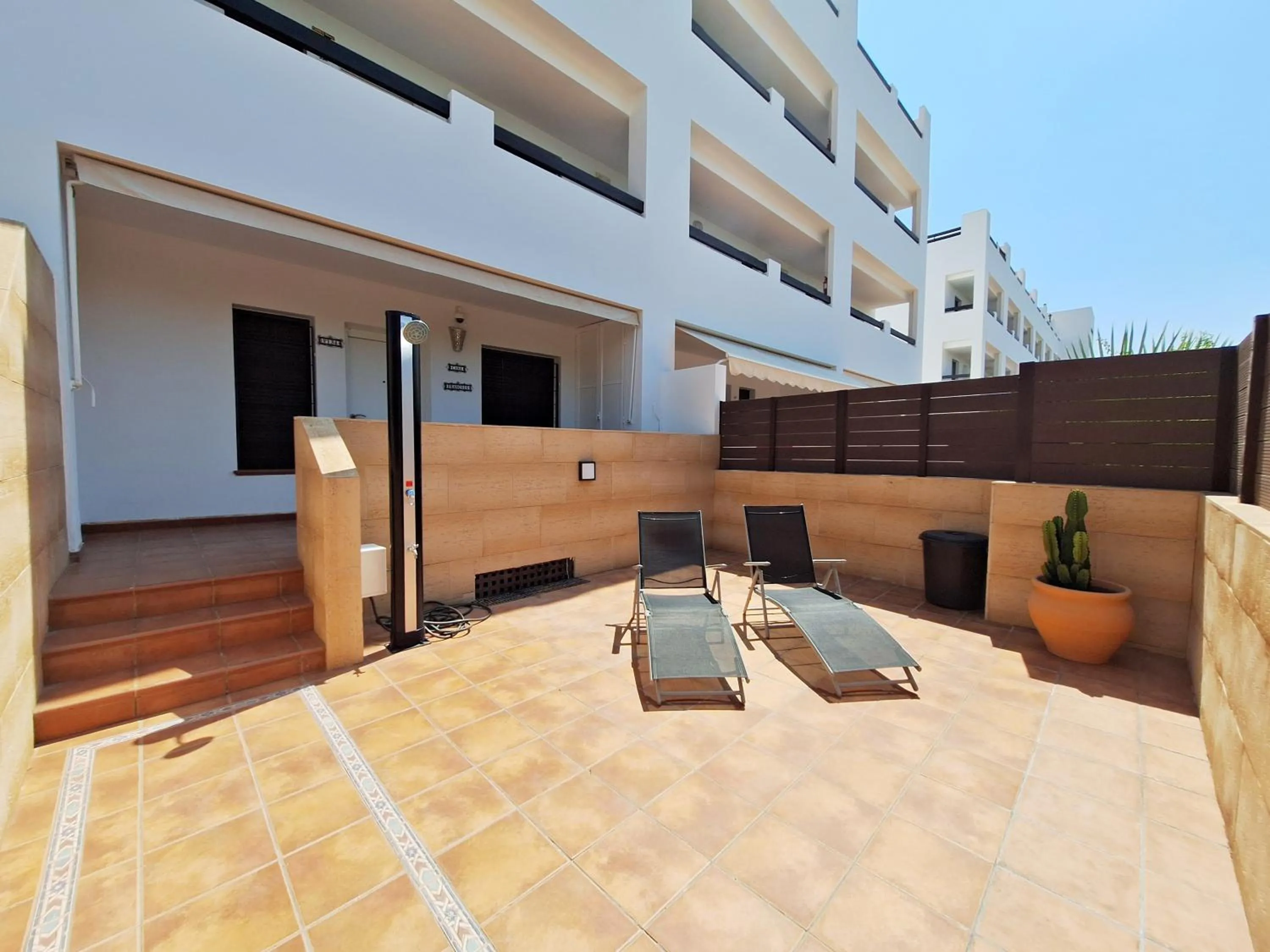 Garden in Apartamentos Alborada III