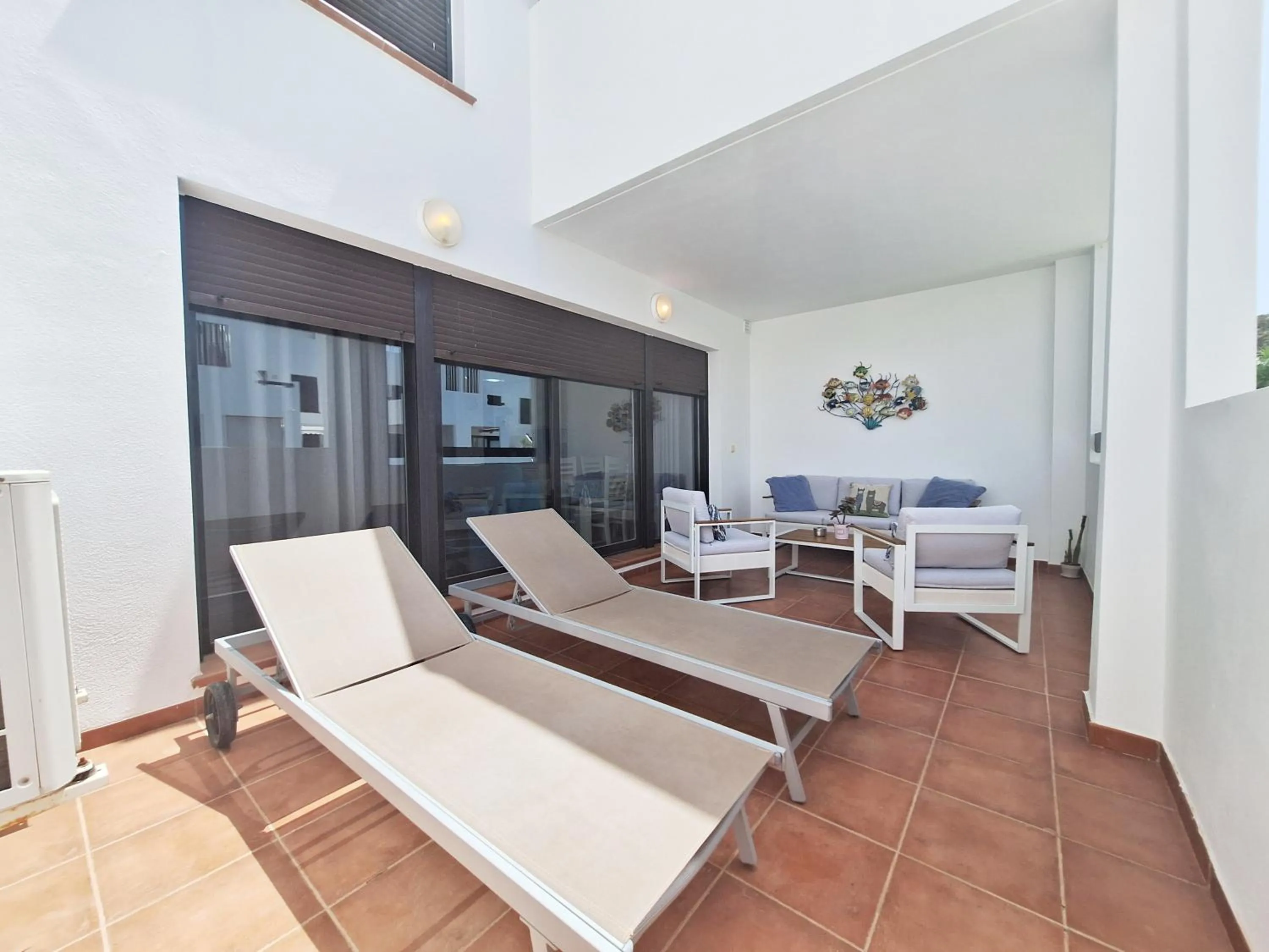 Balcony/Terrace in Apartamentos Alborada III