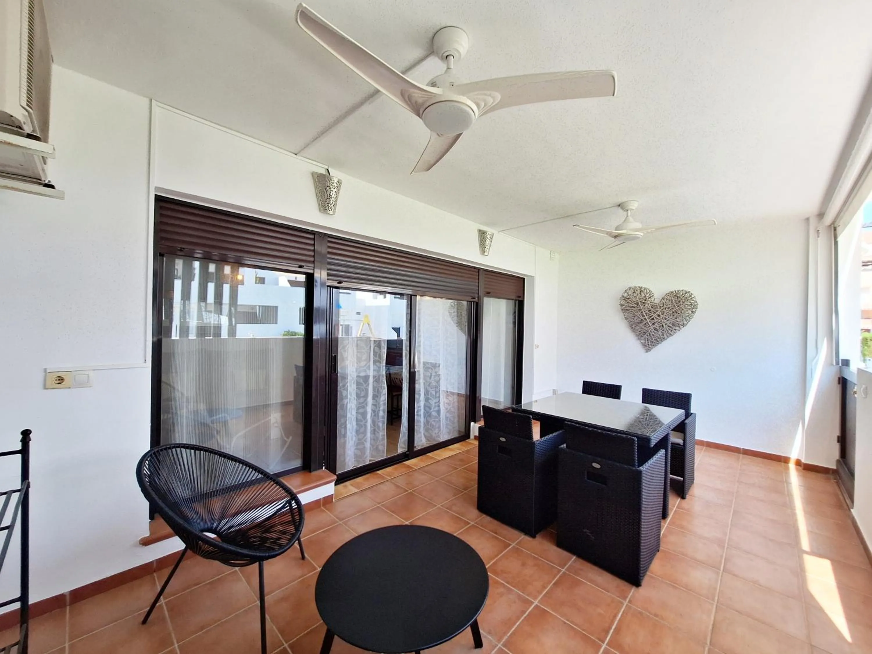 Balcony/Terrace in Apartamentos Alborada III