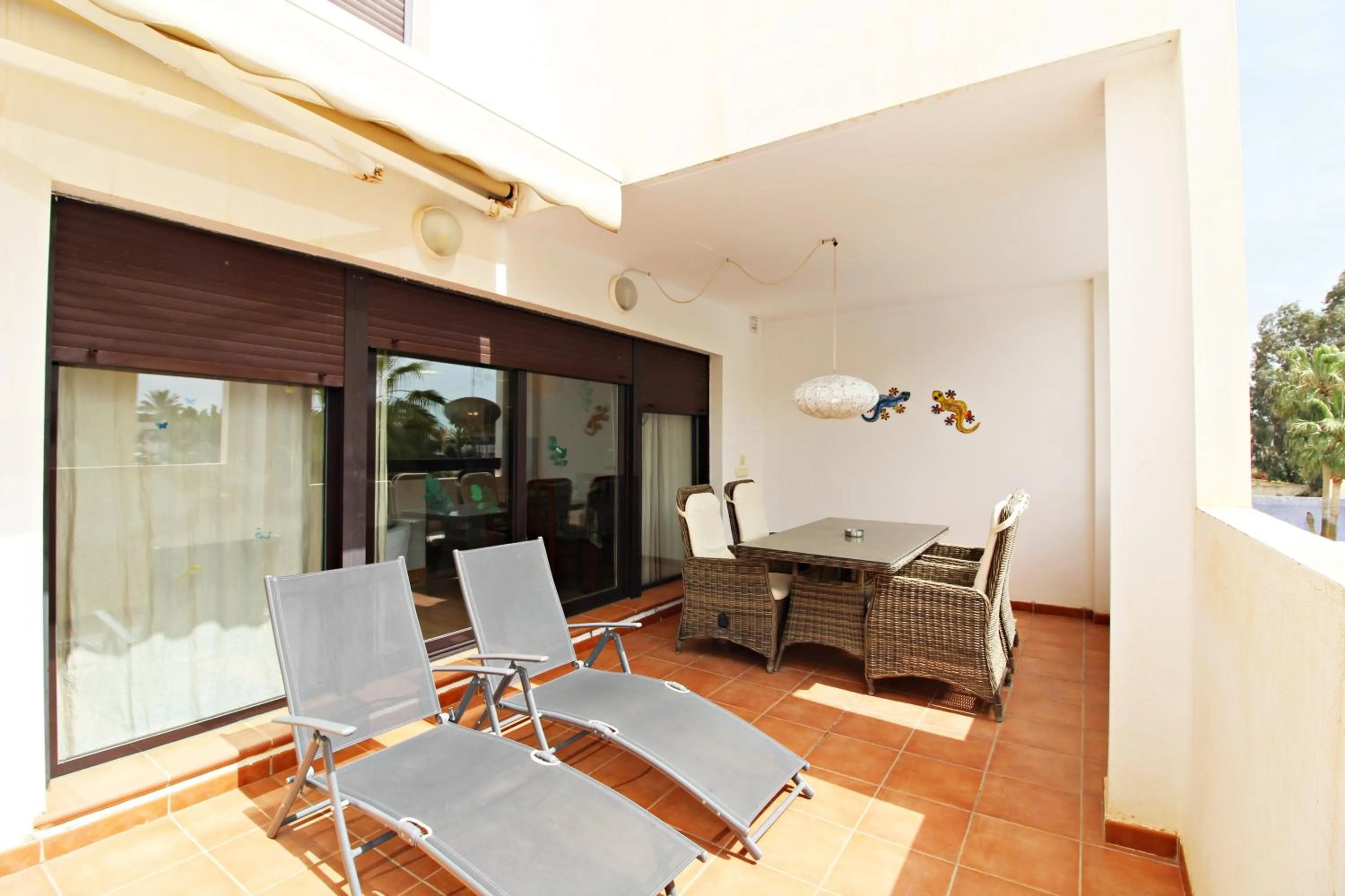 Balcony/Terrace in Apartamentos Alborada III