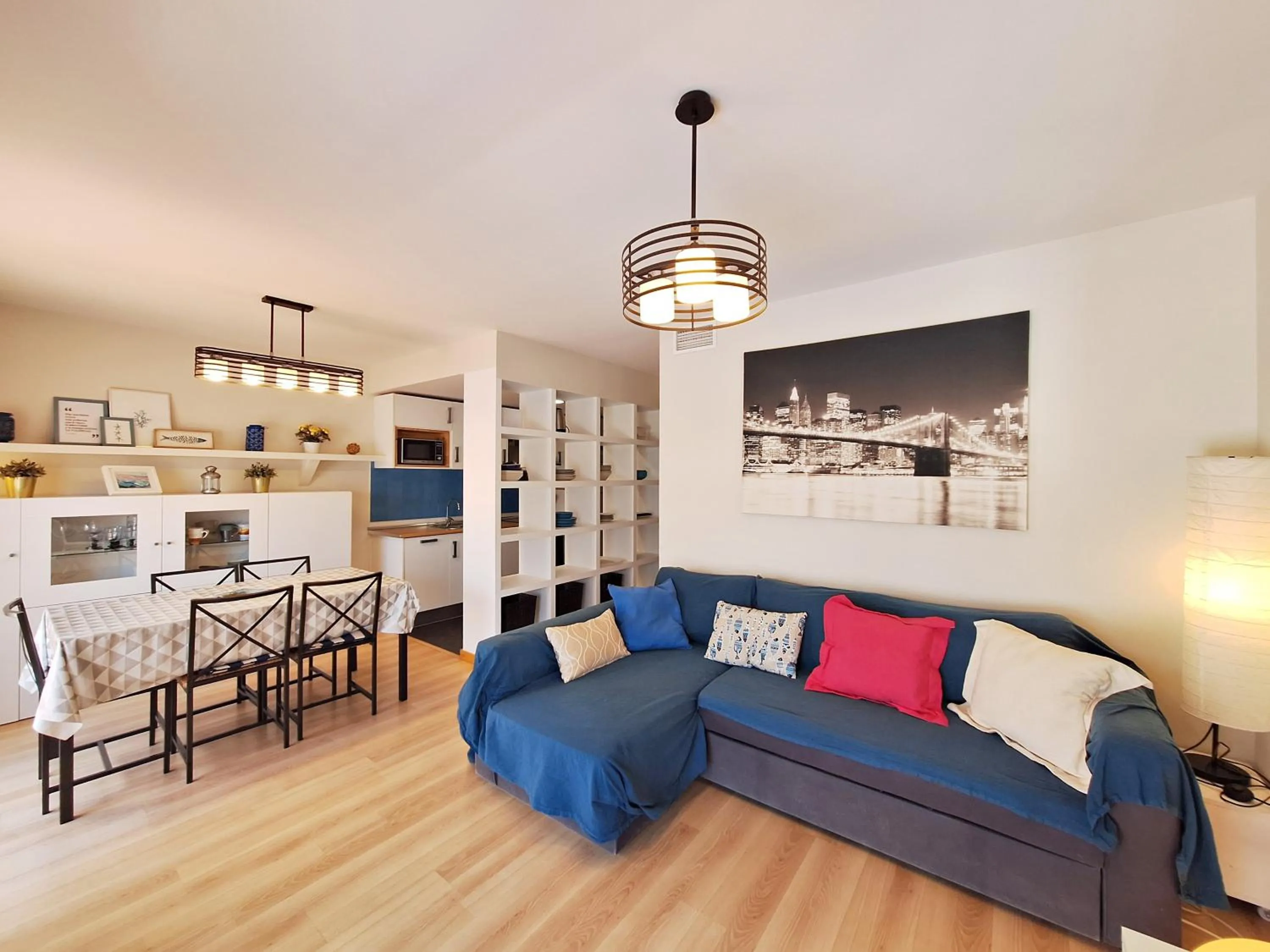Living room in Apartamentos Alborada III