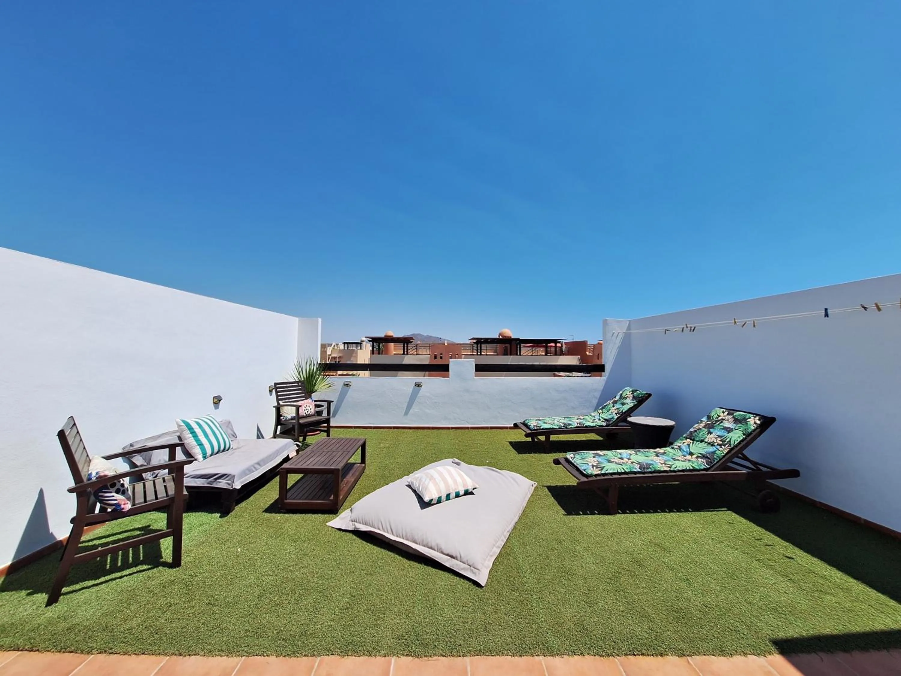 Balcony/Terrace in Apartamentos Alborada III
